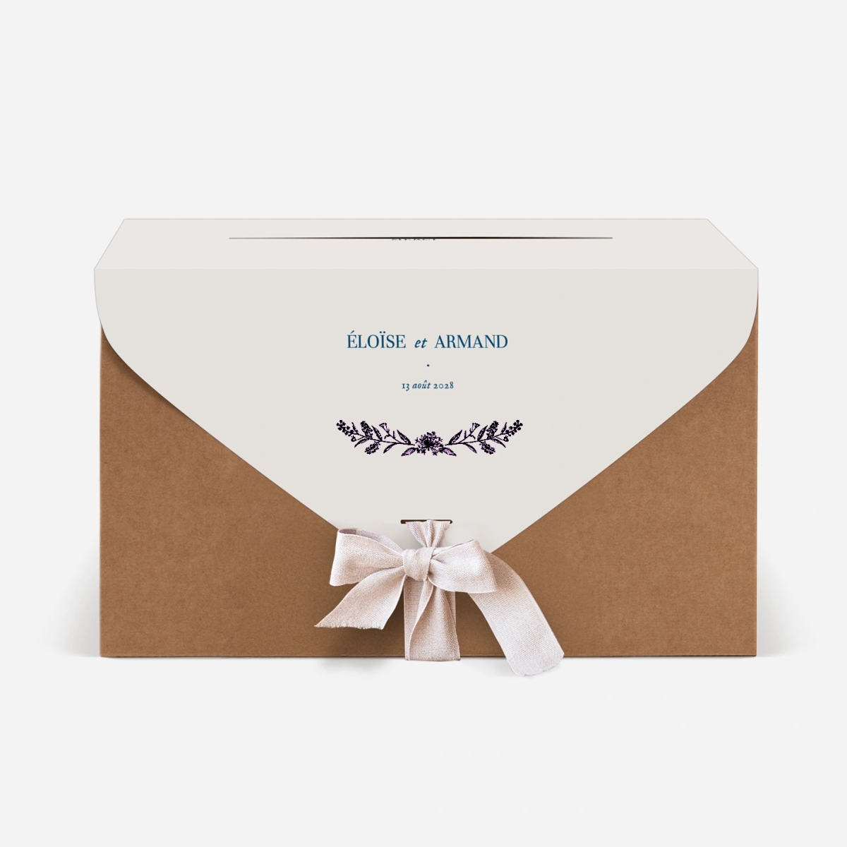 Urne Mariage Nature chic