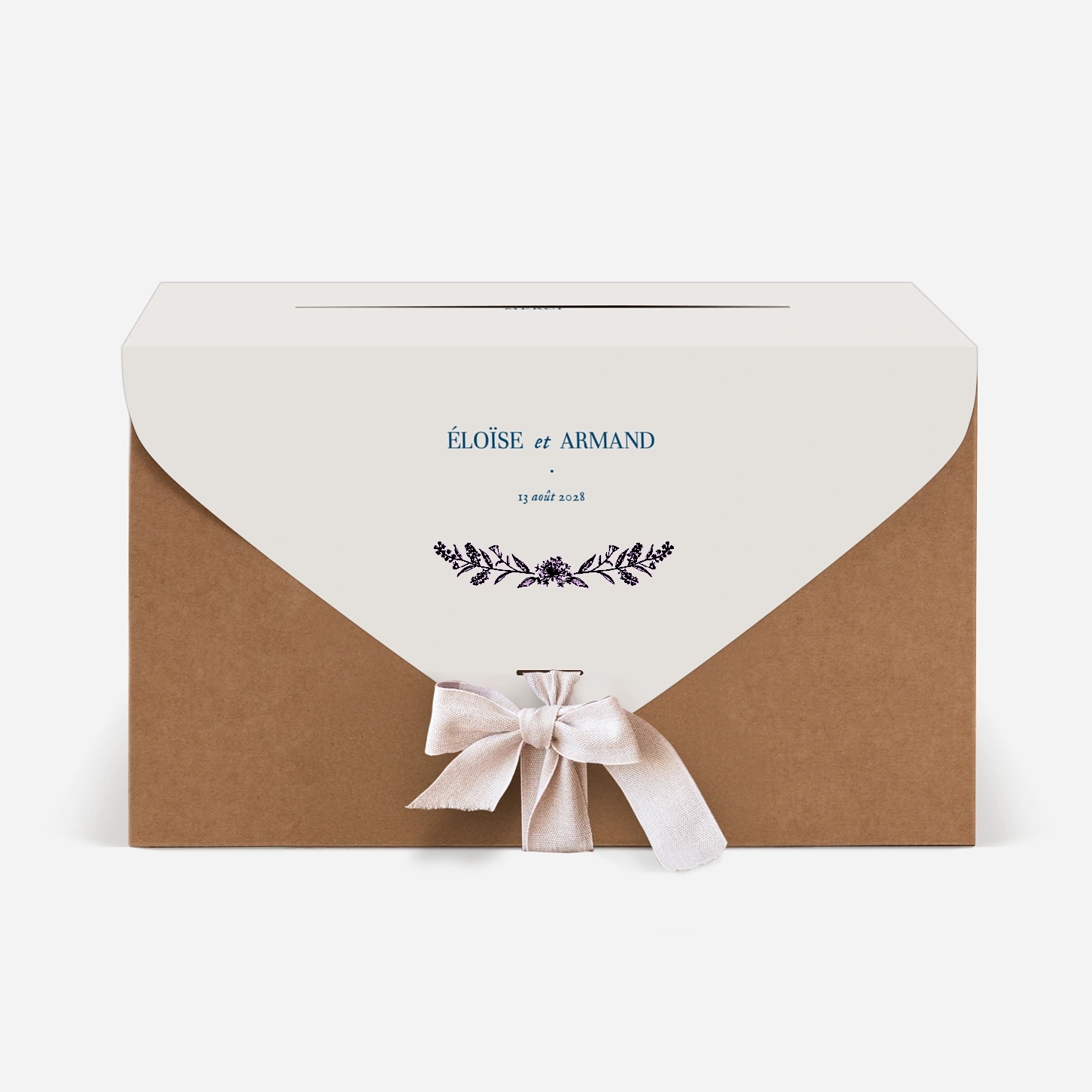 Urne Mariage Nature chic