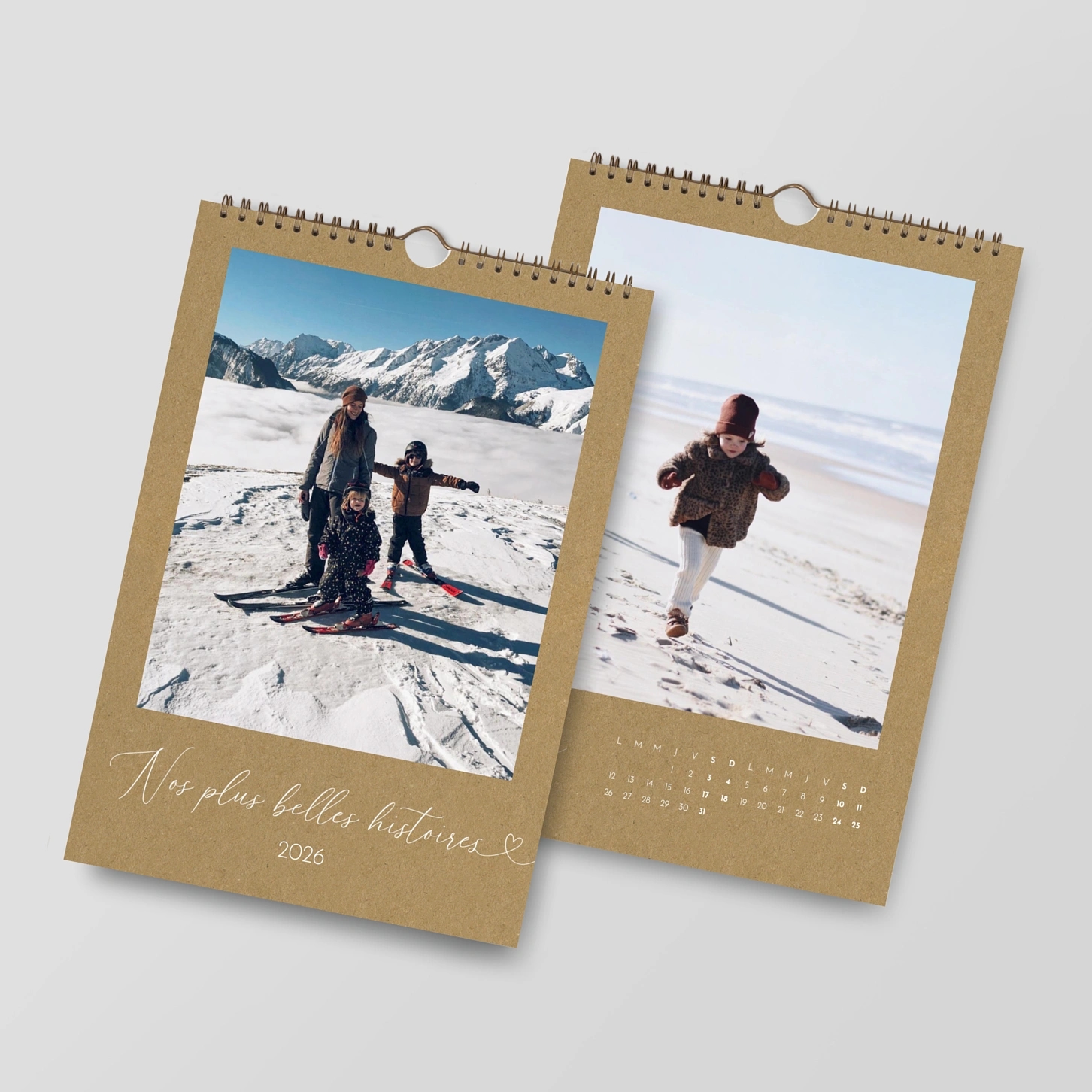 Calendrier mural Nos belles histoires