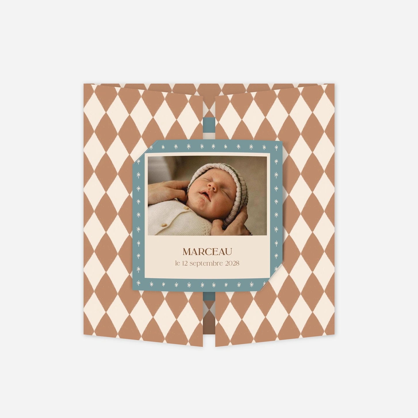 Faire-part naissance Naissance chromatique