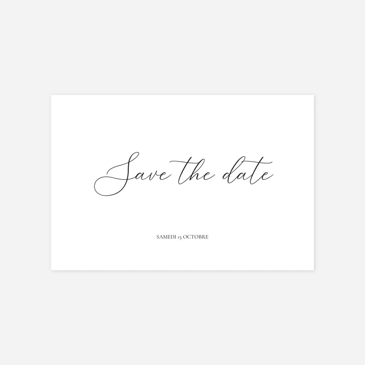 Save the date Notre lieu