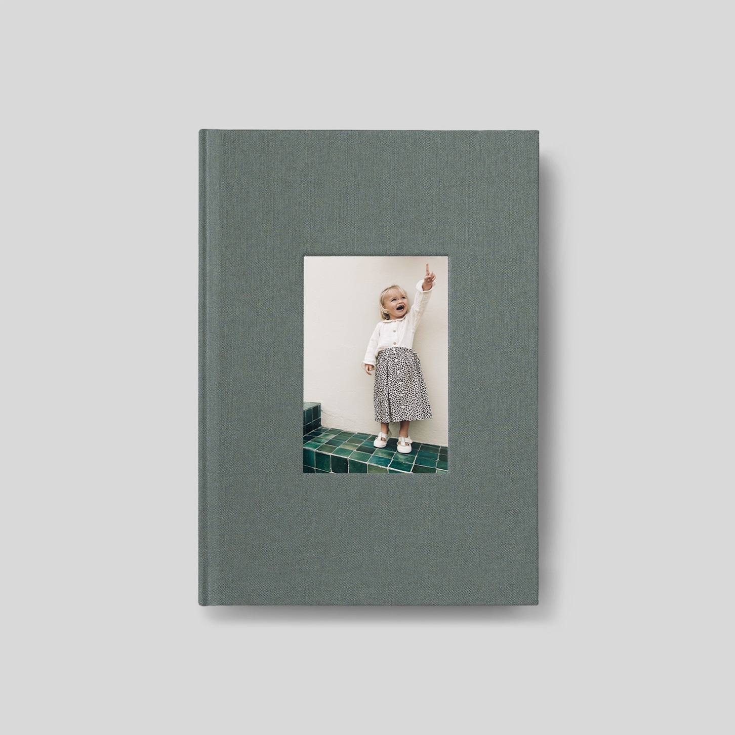 Carnet personnalisé Tissu photo embossée