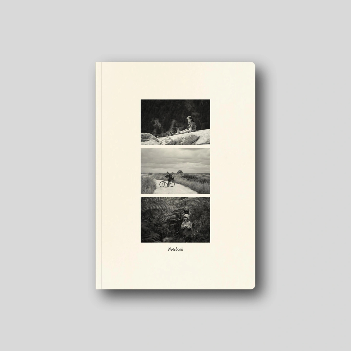 Carnet personnalisé À trois temps