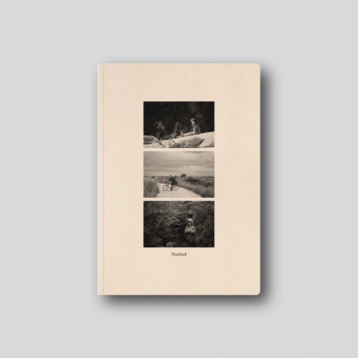 Carnet personnalisé À trois temps