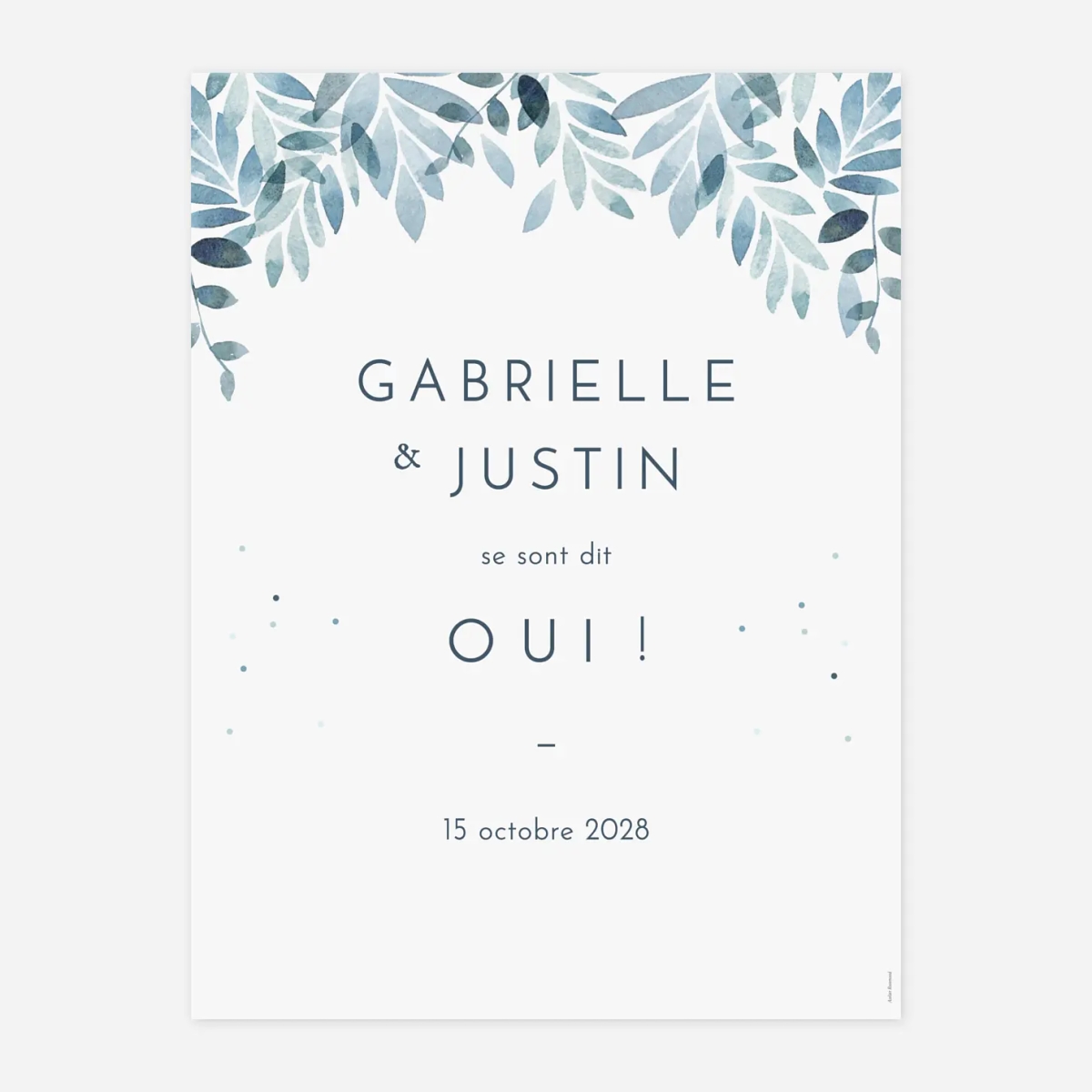 Panneau mariage Nuit d'été