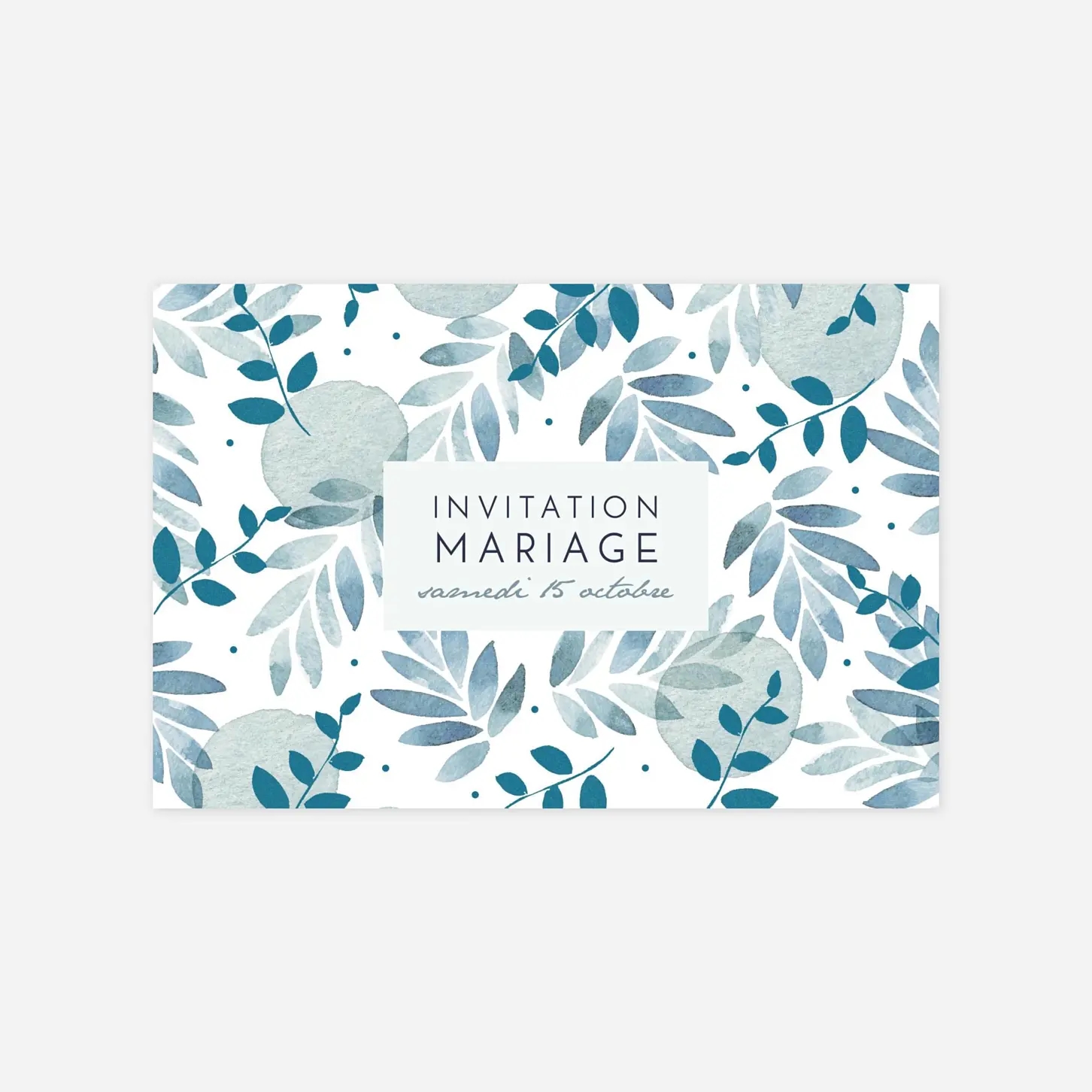 Carton d'invitation Nuit d'été