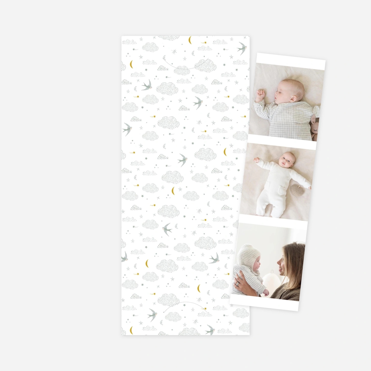 Faire-part naissance Nuage de lait