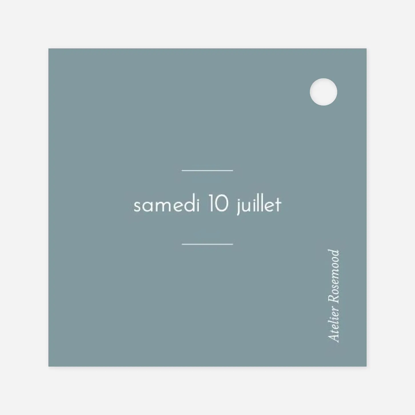 Etiquette perforée mariage Oiseaux de paradis