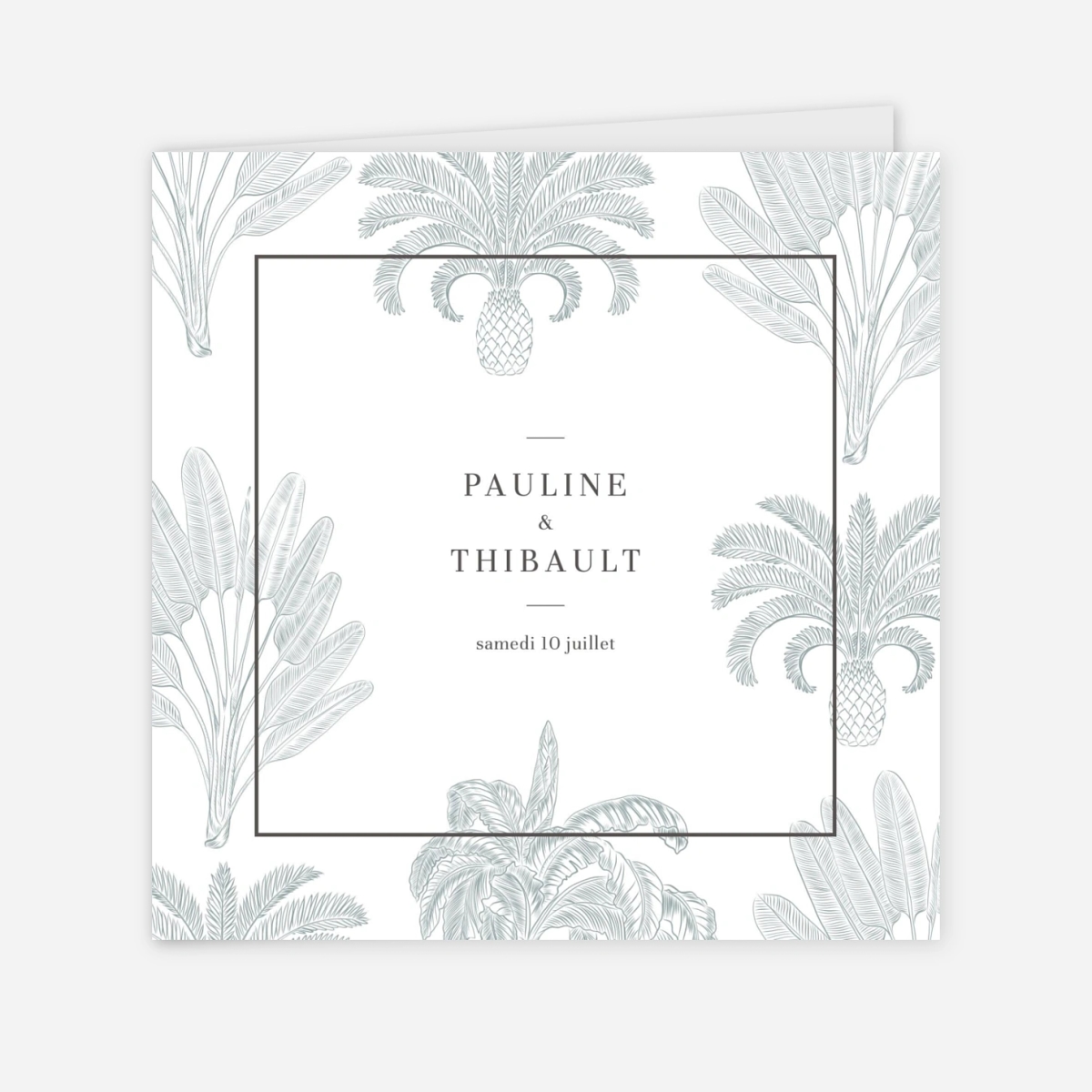 Faire-part mariage Oiseaux de paradis