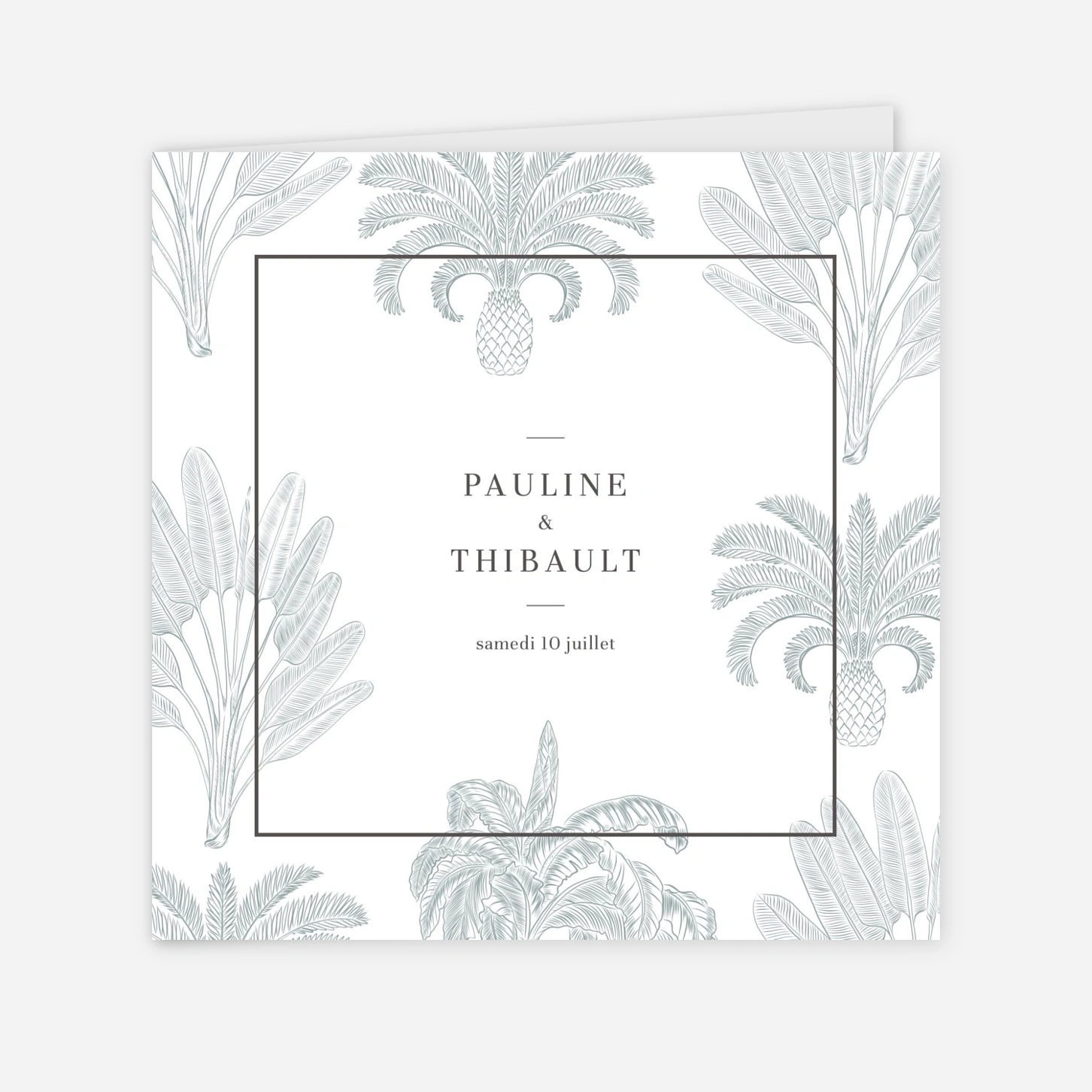 Faire-part mariage Oiseaux de paradis