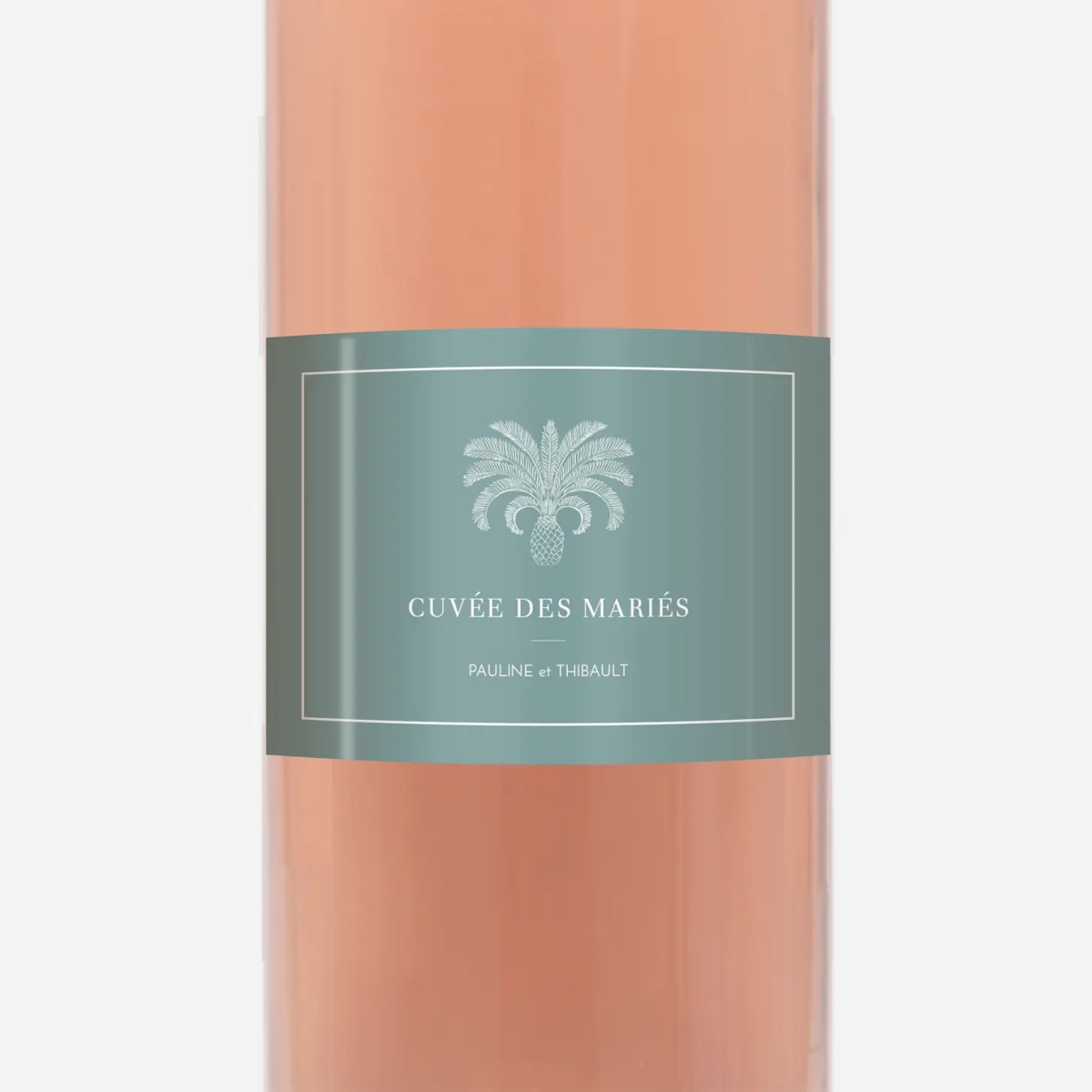 Étiquette bouteille Oiseaux de paradis