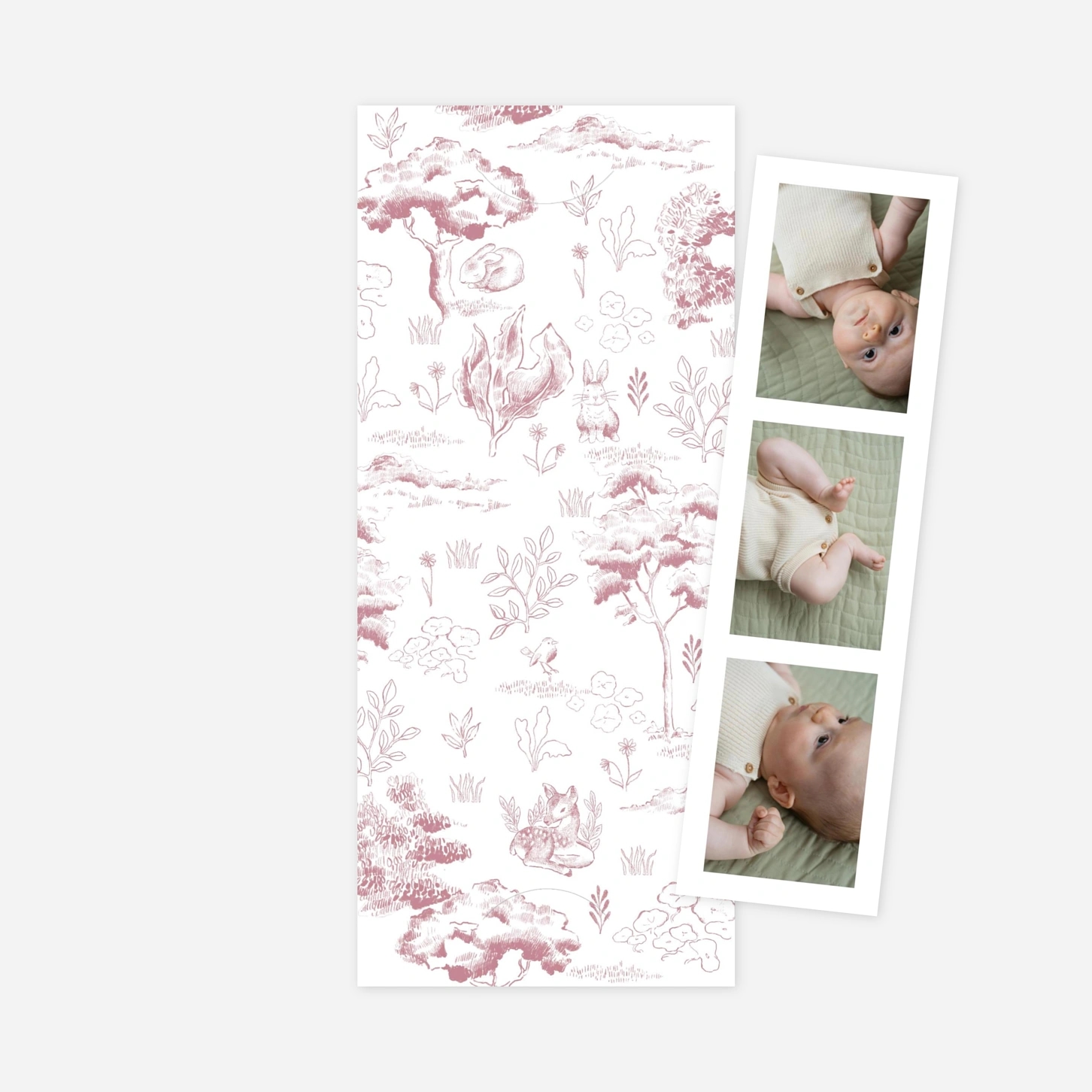 Faire-part naissance L'orée du bois