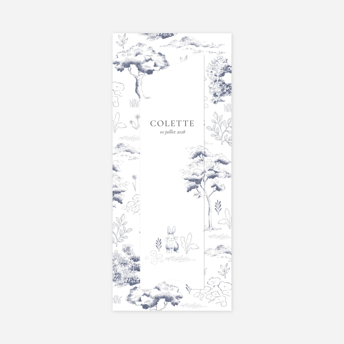 Faire-part naissance L'orée du bois