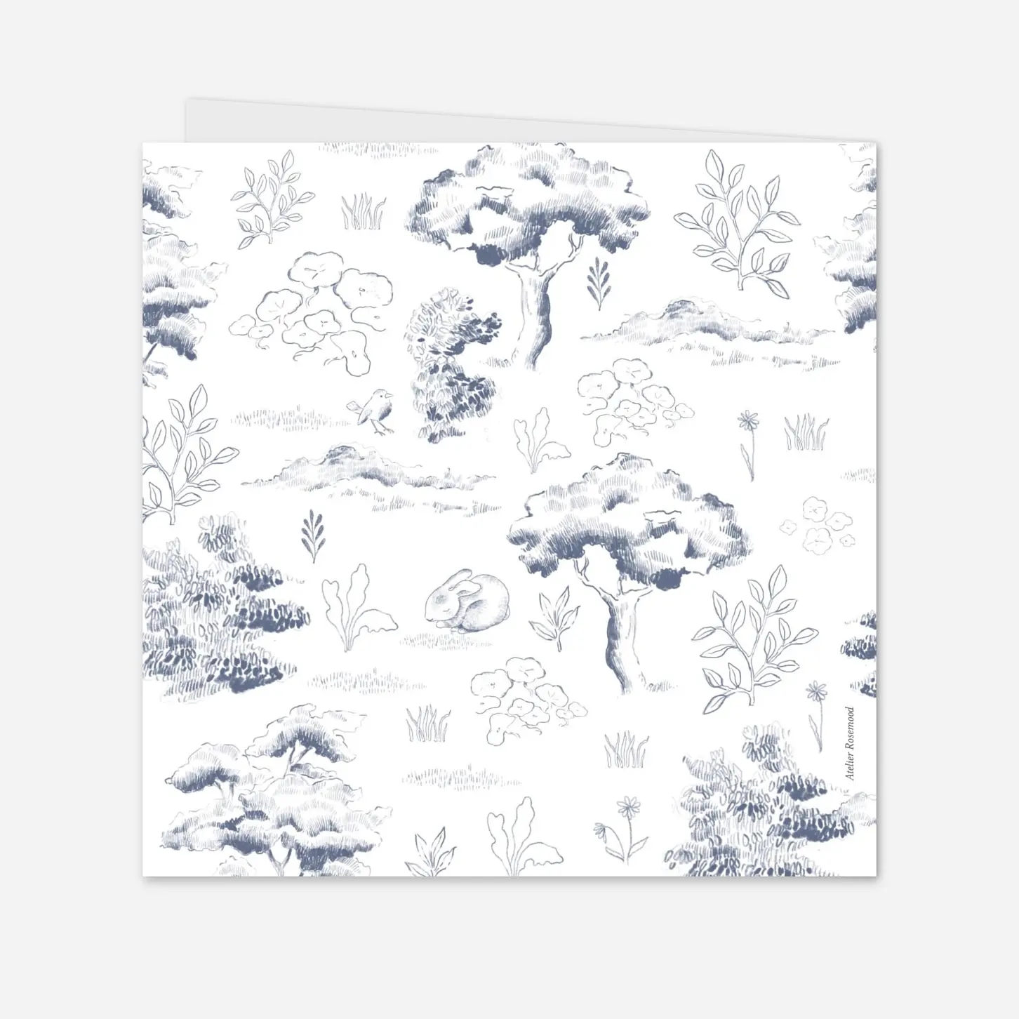 Faire-part naissance L'orée du bois