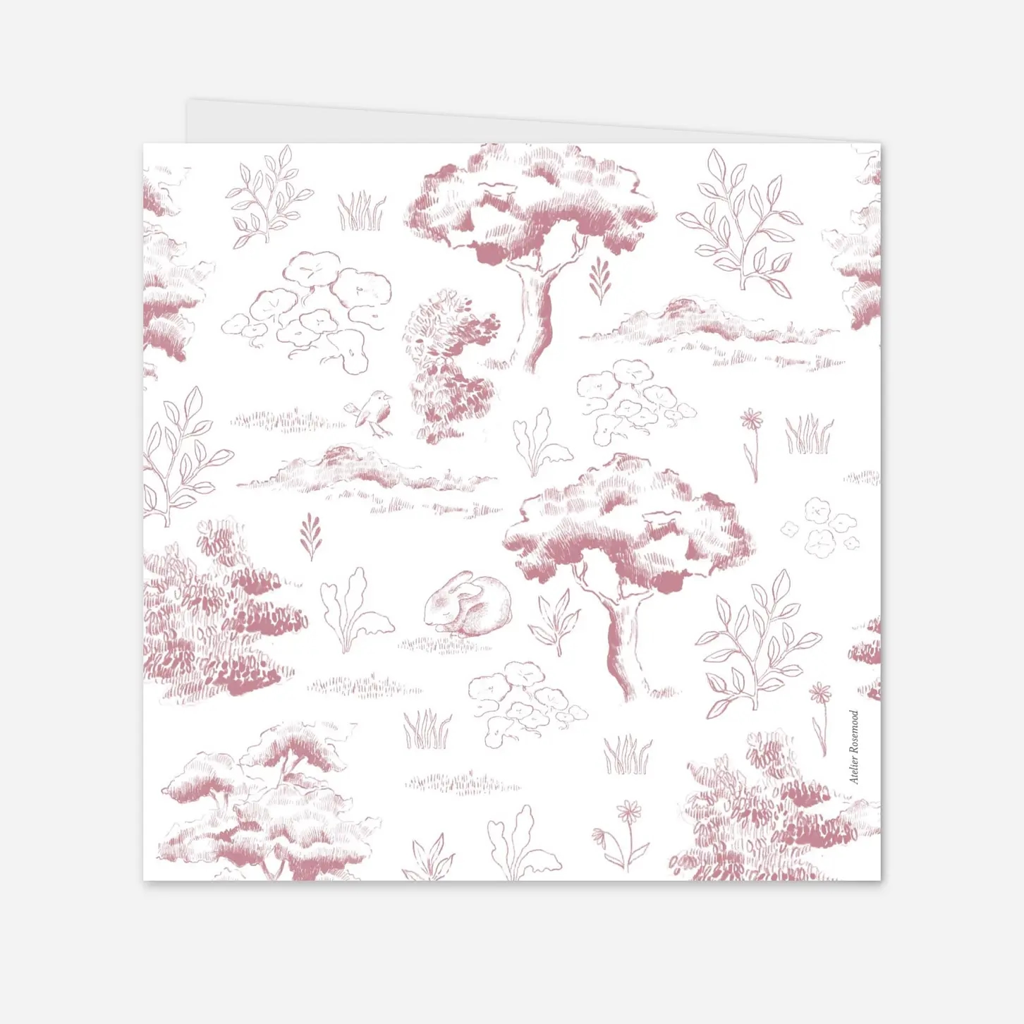 Faire-part naissance L'orée du bois