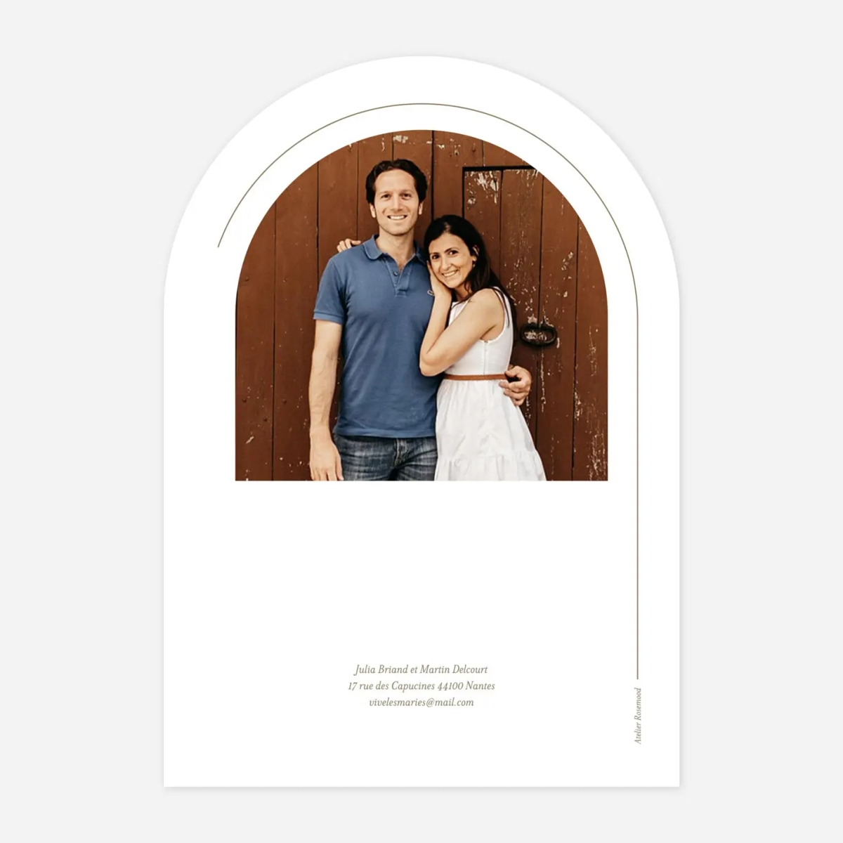 Faire-part mariage Ornement II