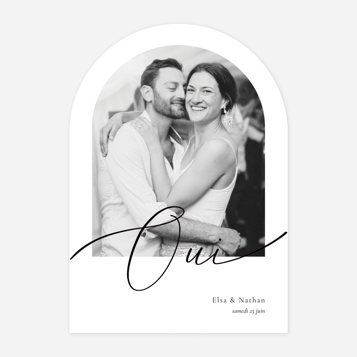 Faire-part mariage Oui