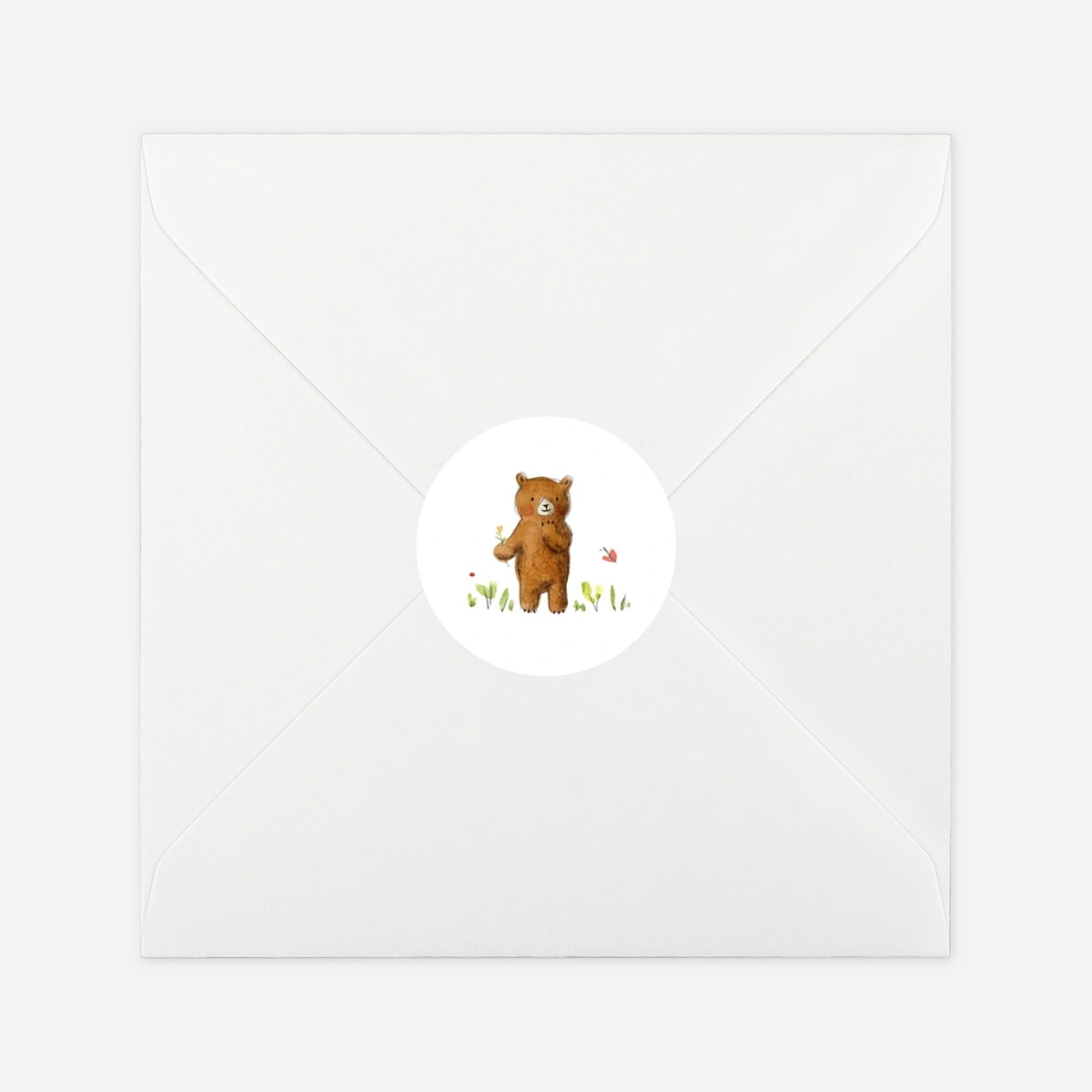 Stickers naissance Ours en famille