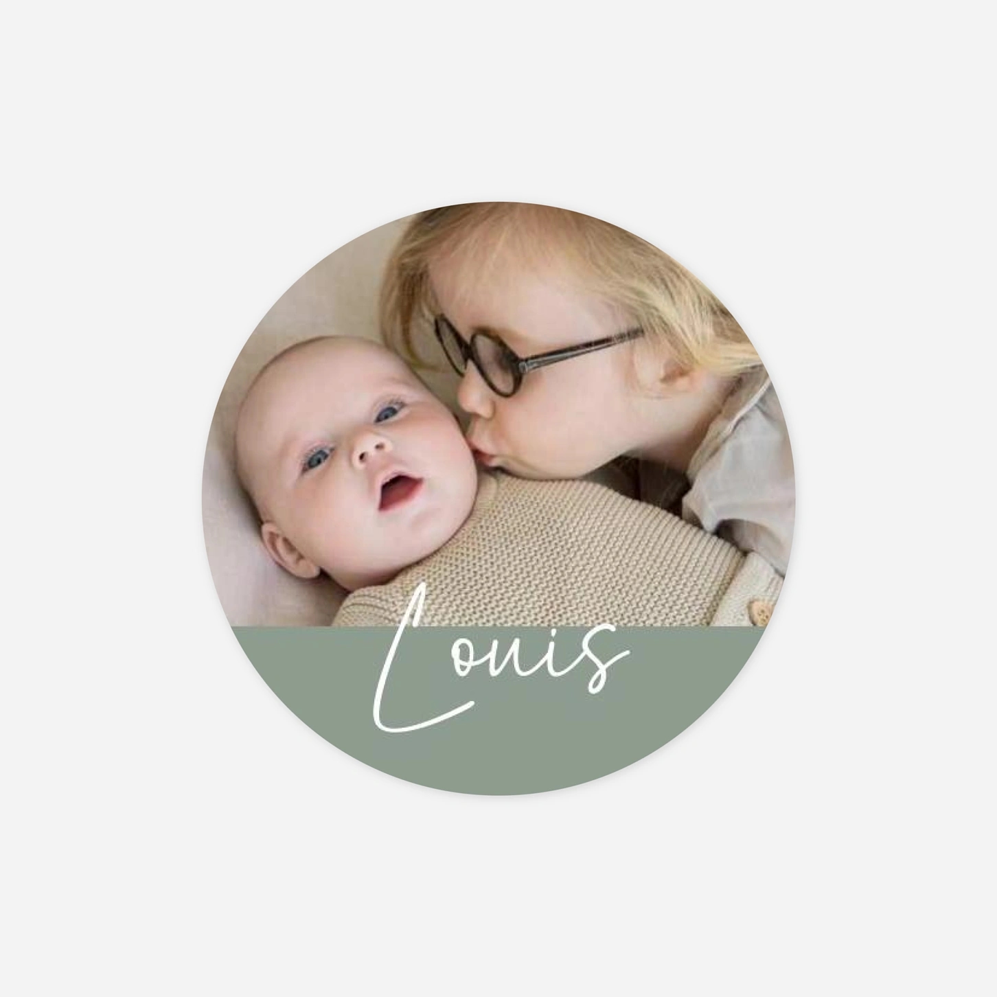 Stickers naissance Petit ami