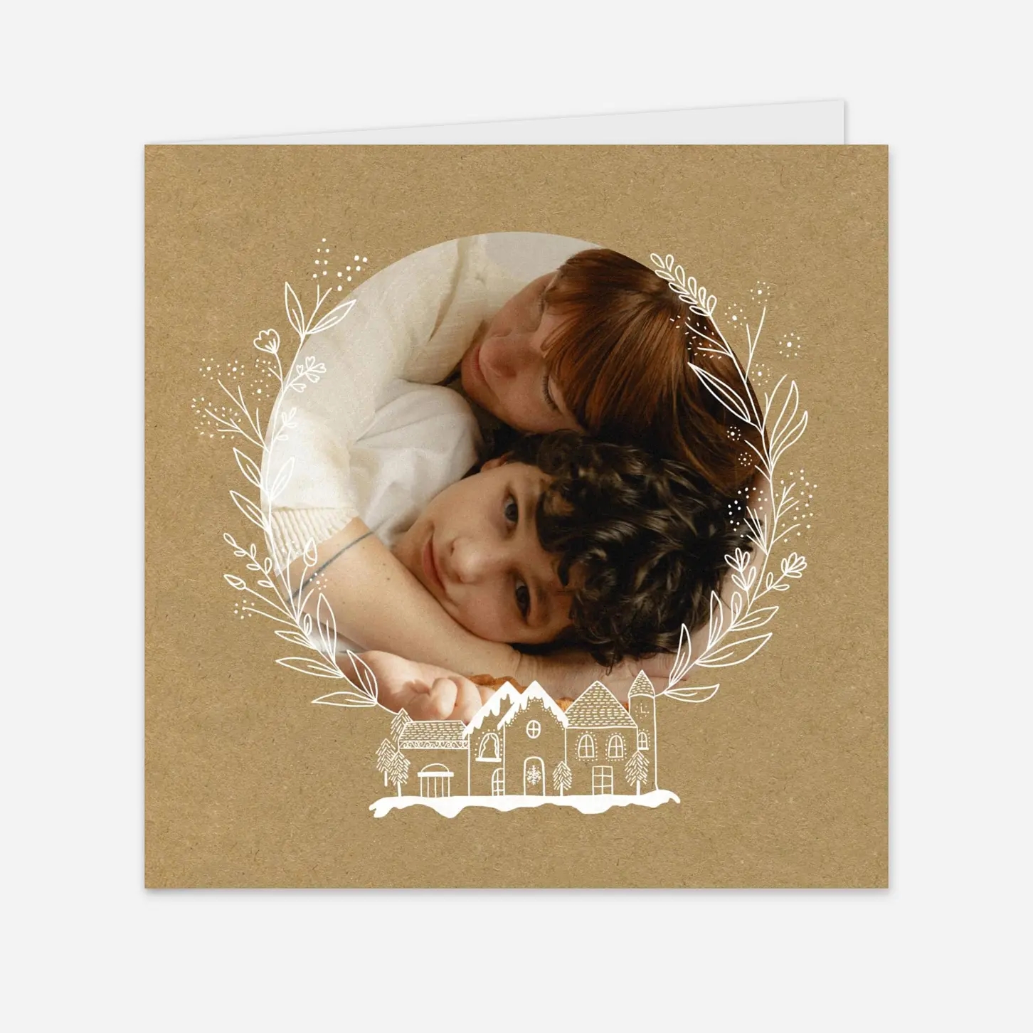 Carte de voeux Pain d'épice