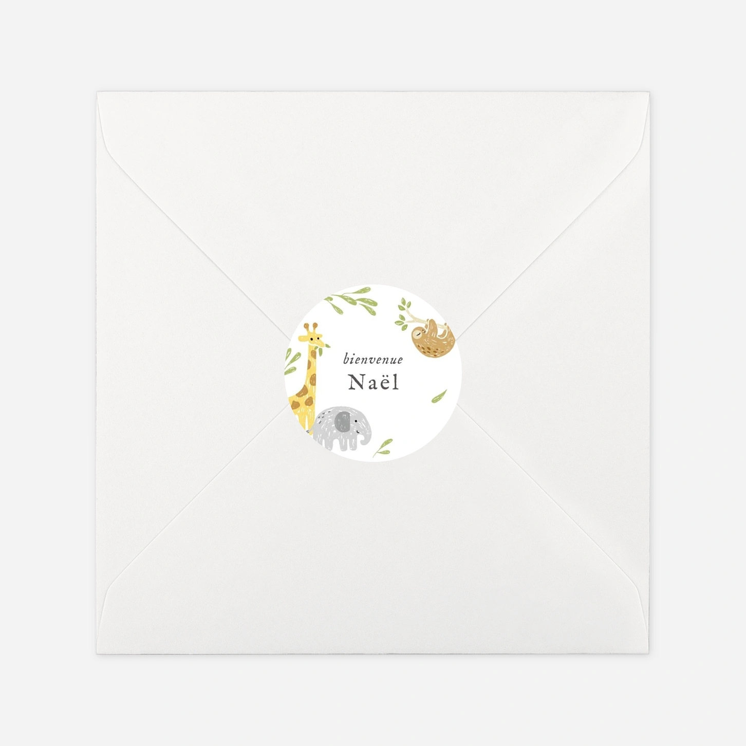 Stickers naissance Pictos de la savane