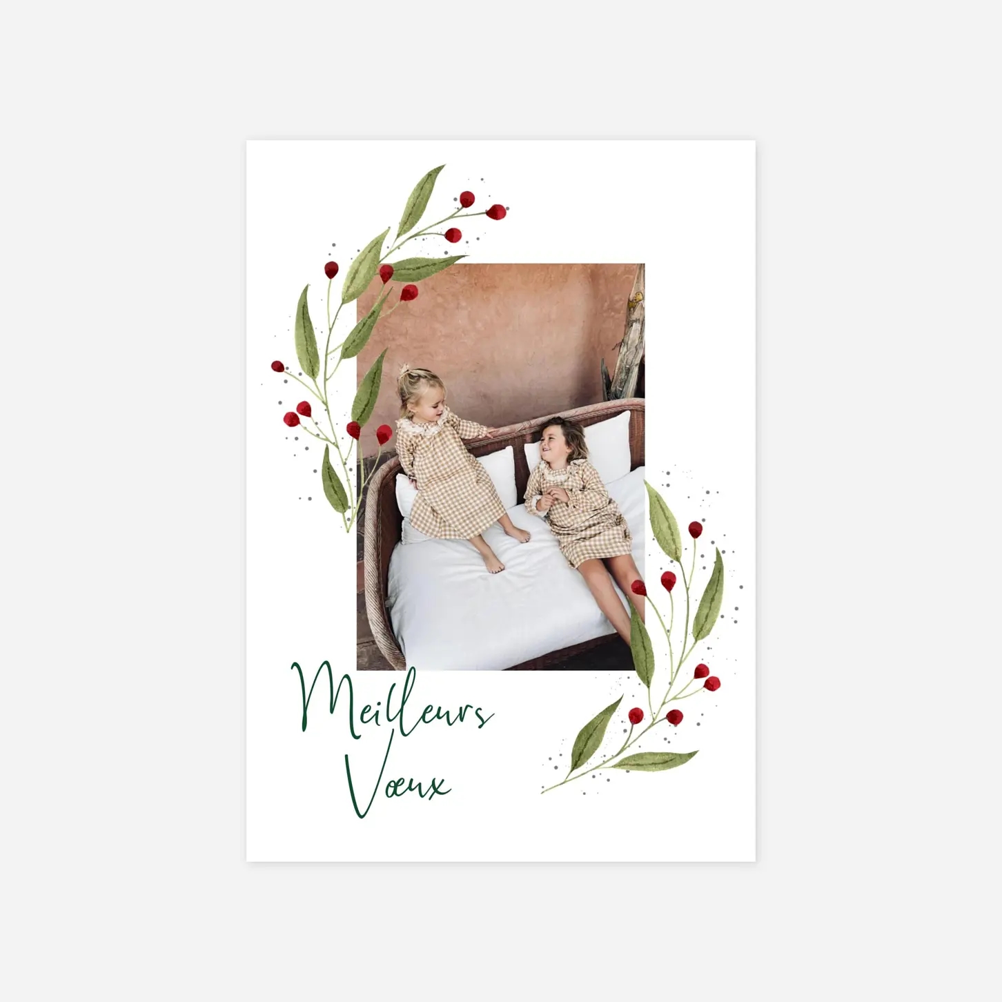 Carte de voeux Petites baies