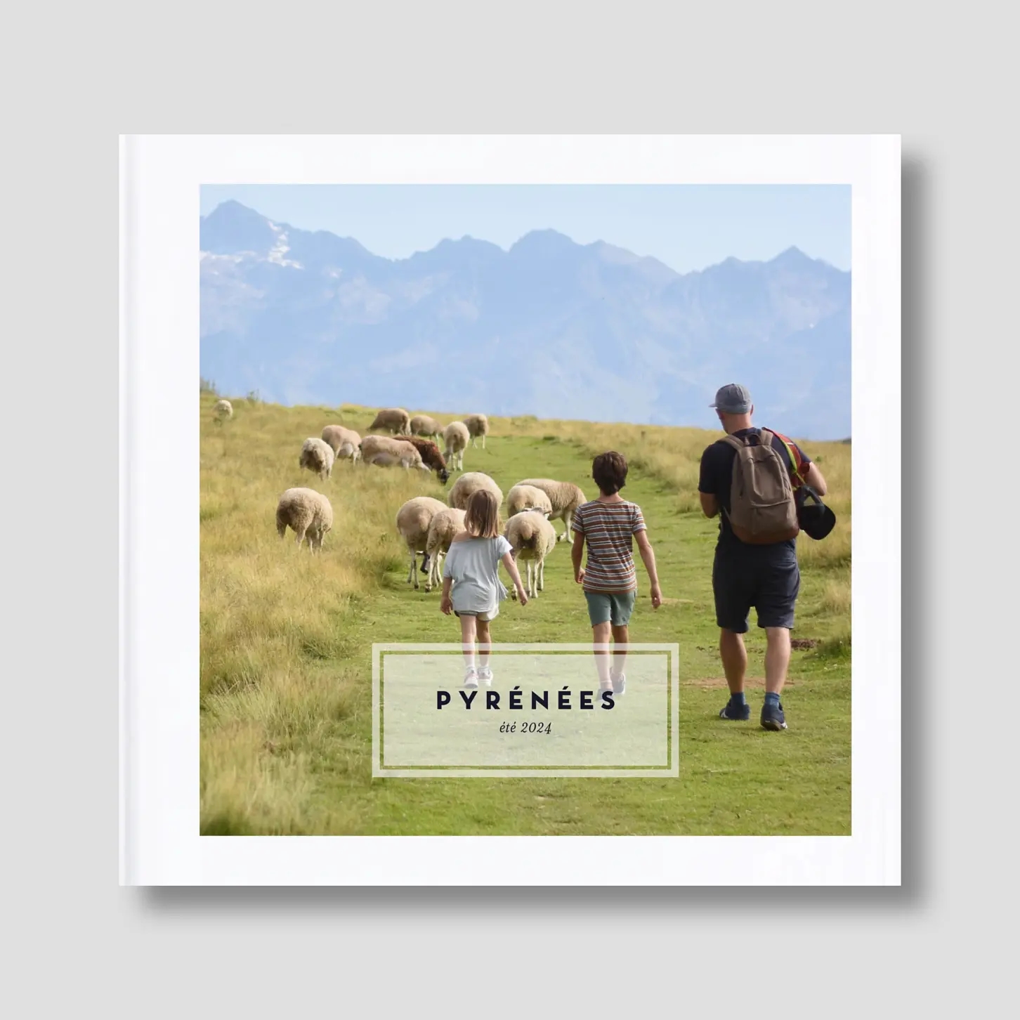 Album photo rigide Petite étiquette