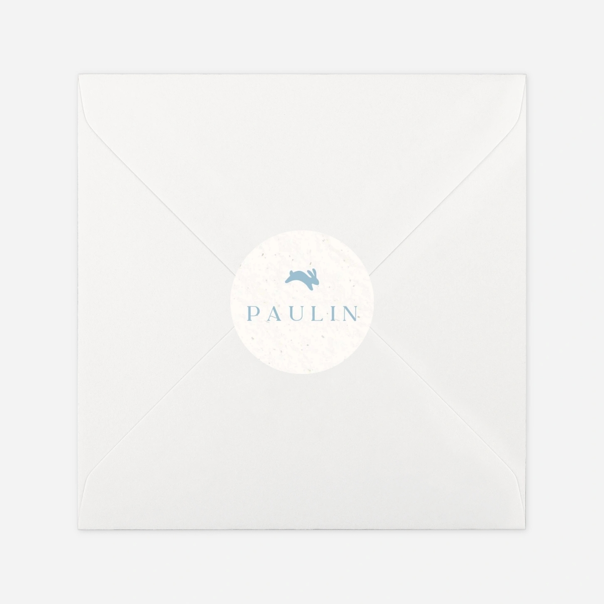 Stickers naissance Petit lapereau