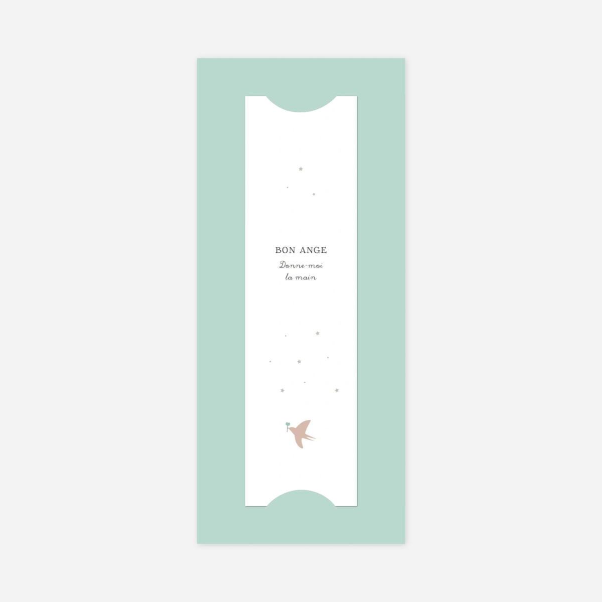 Faire-part baptême Petit village