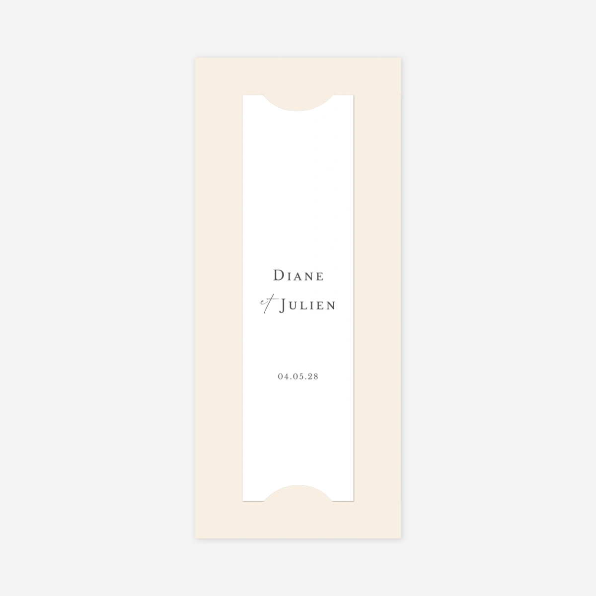 Faire-part mariage Pictos aquarelle