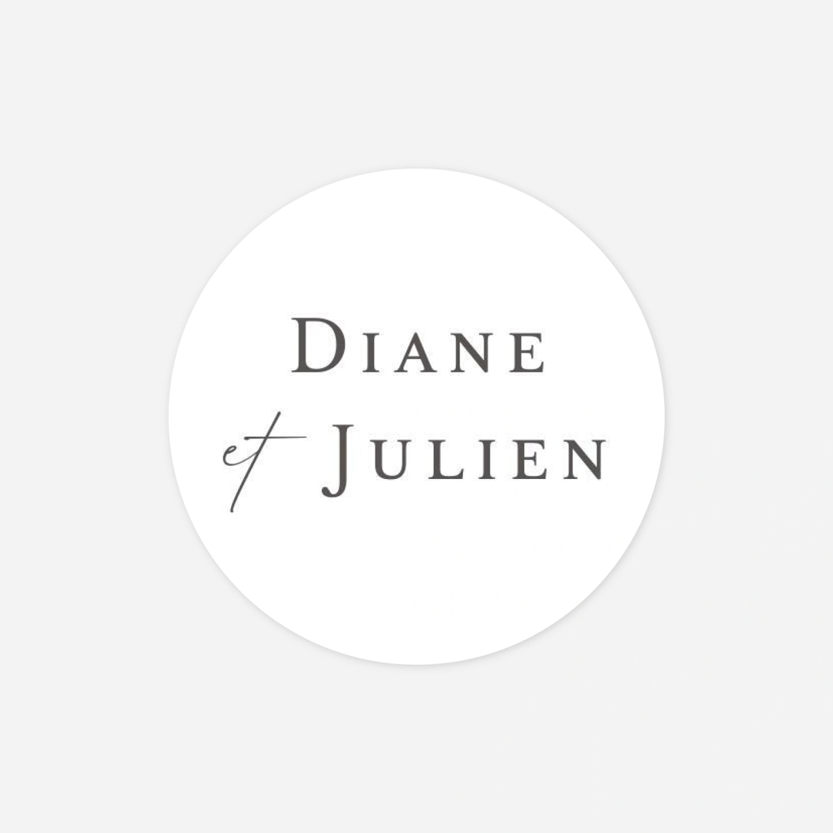 Stickers mariage Pictos aquarelle