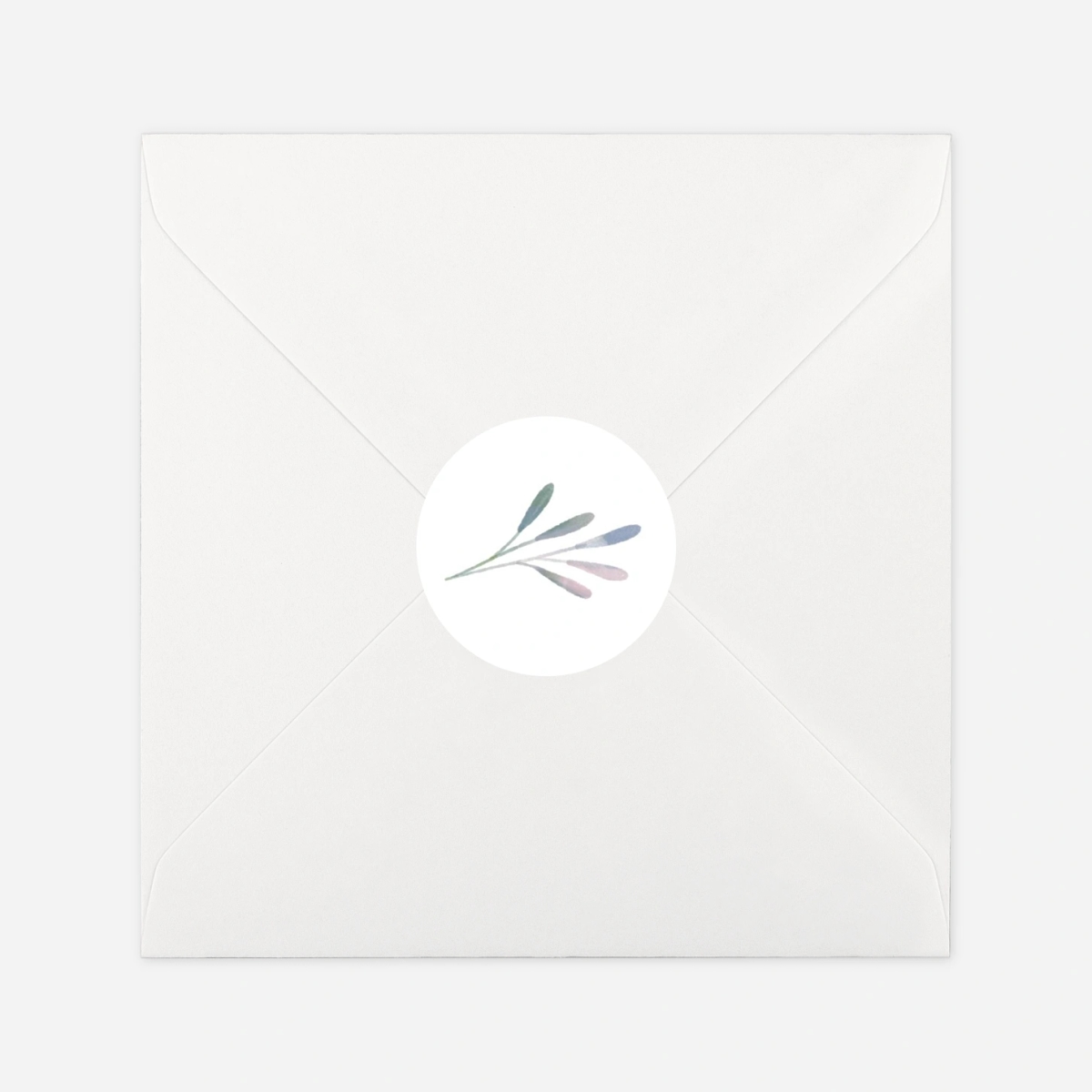 Stickers naissance Picto végétal