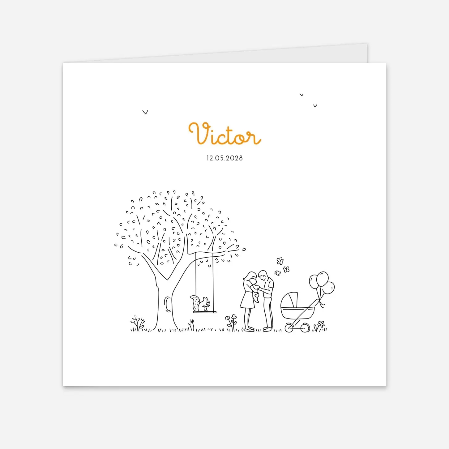 Faire-part naissance Promesse