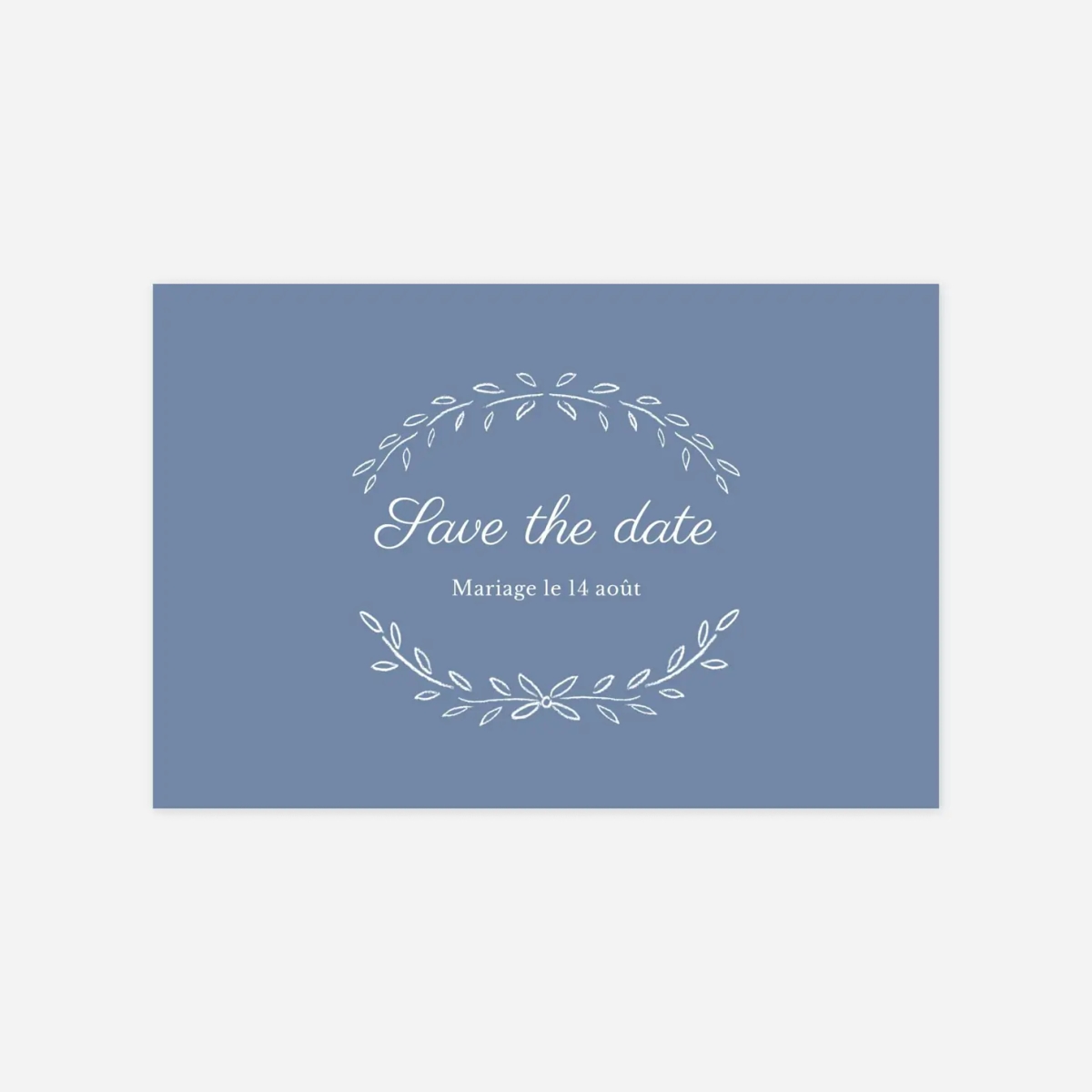 Save the date Poème