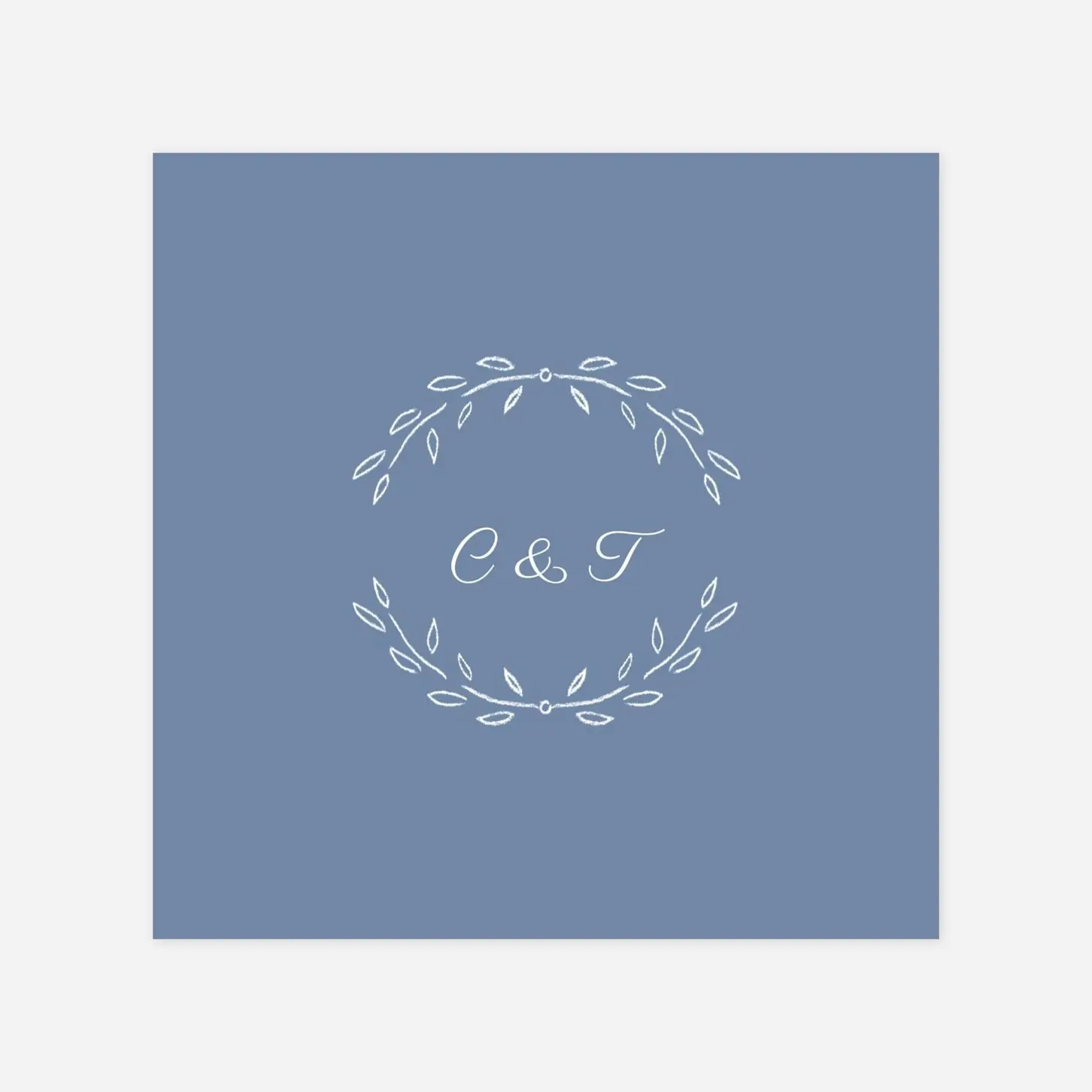 Carton d'invitation Poème