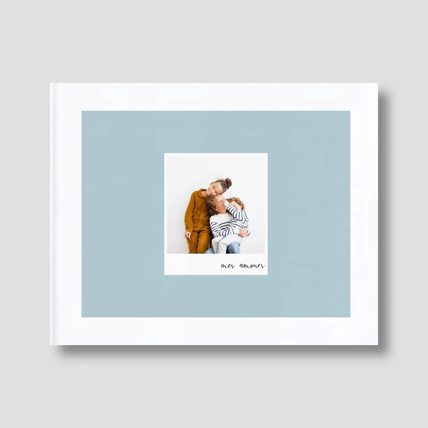 Album photo ouverture à plat Polaroïd