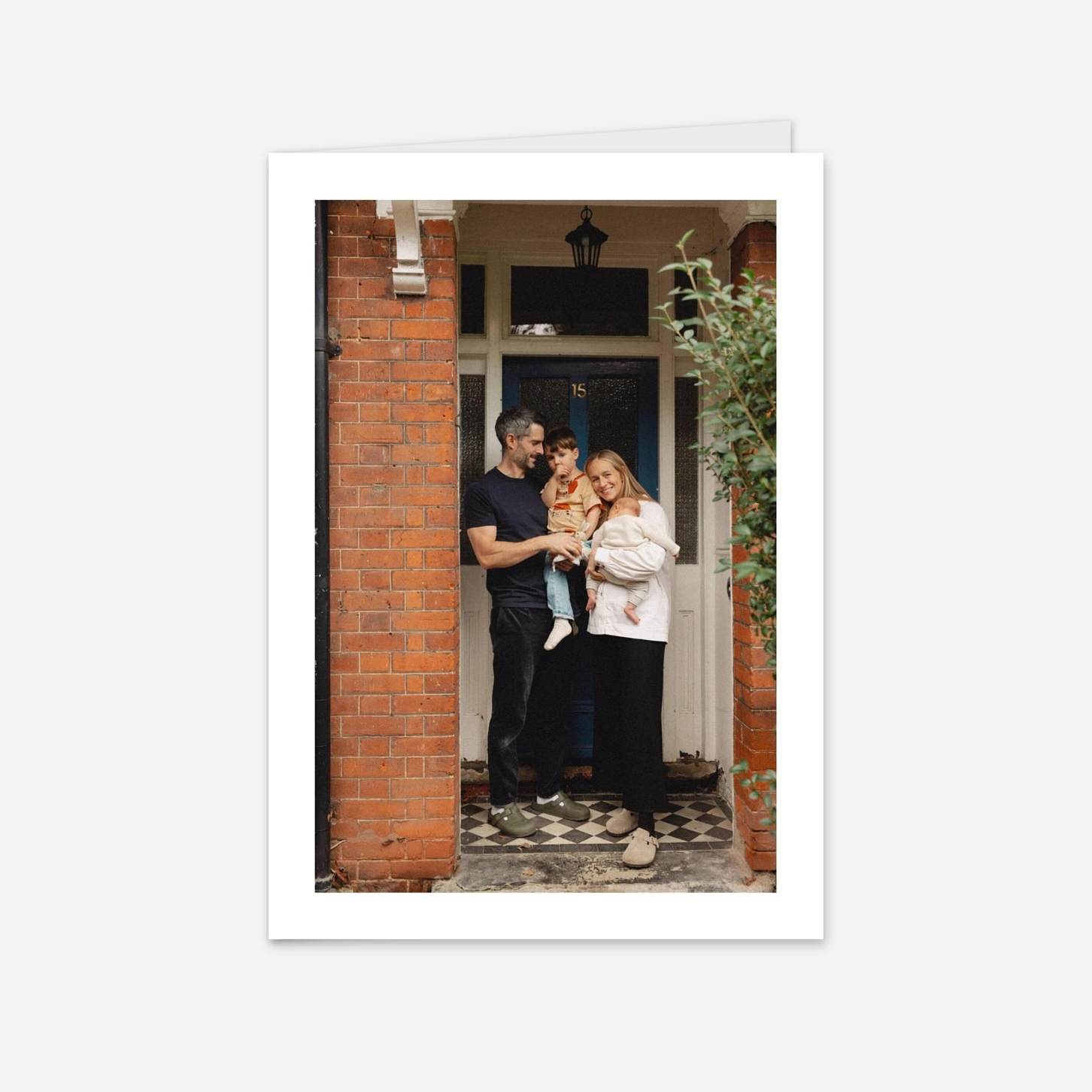 Carte de voeux Portrait 1 photo