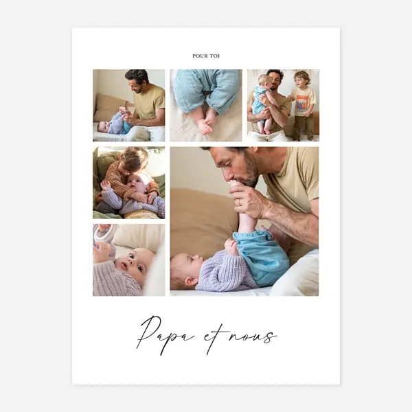 Papa et nous