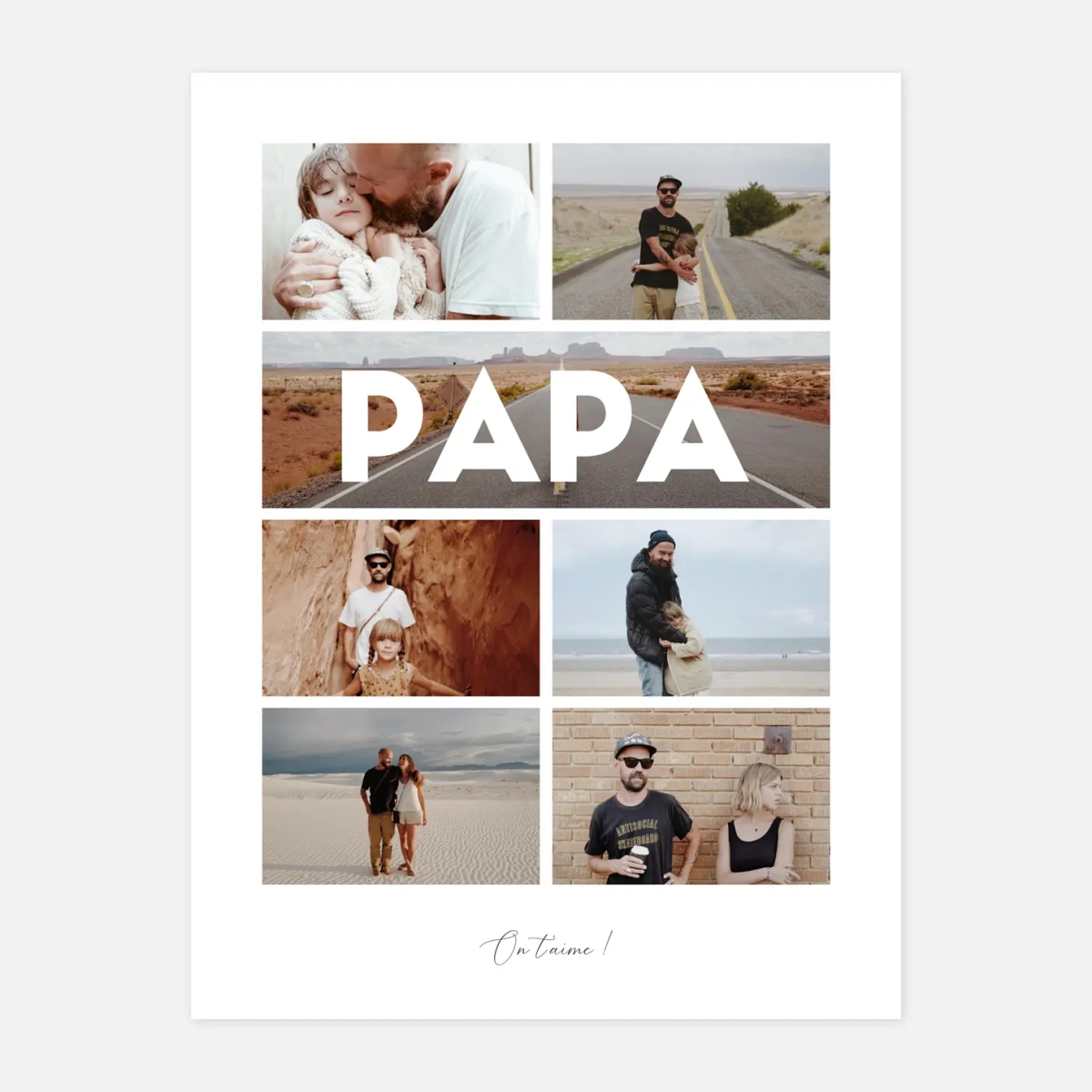Affiche Papa à l'affiche