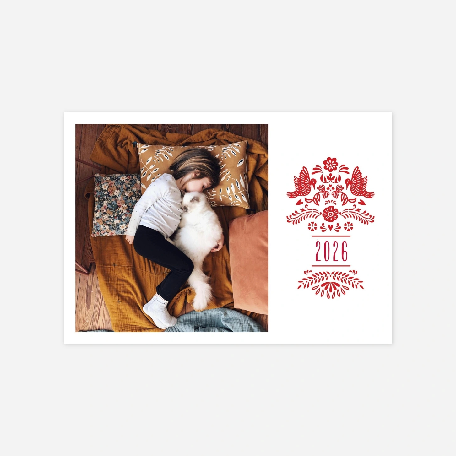 Carte de voeux Papel Picado