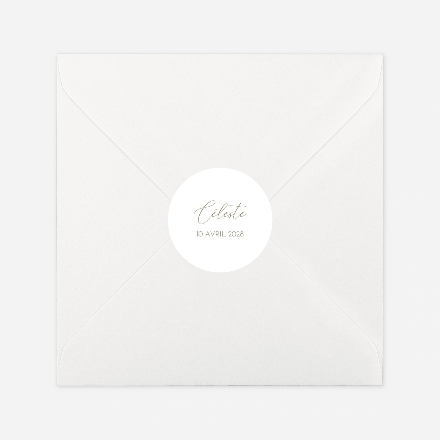 Stickers naissance Petit portrait