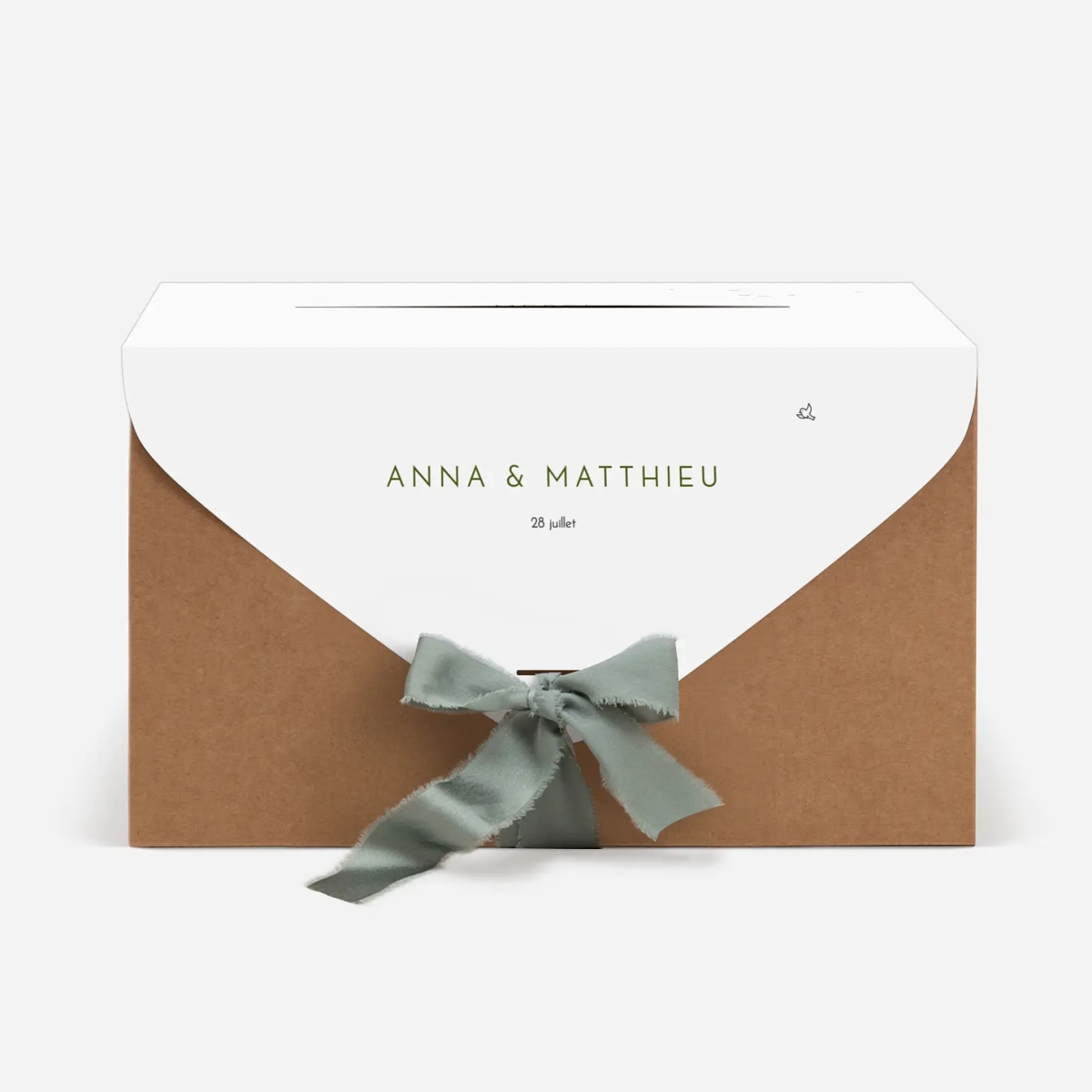 Urne Mariage Promesse bohême