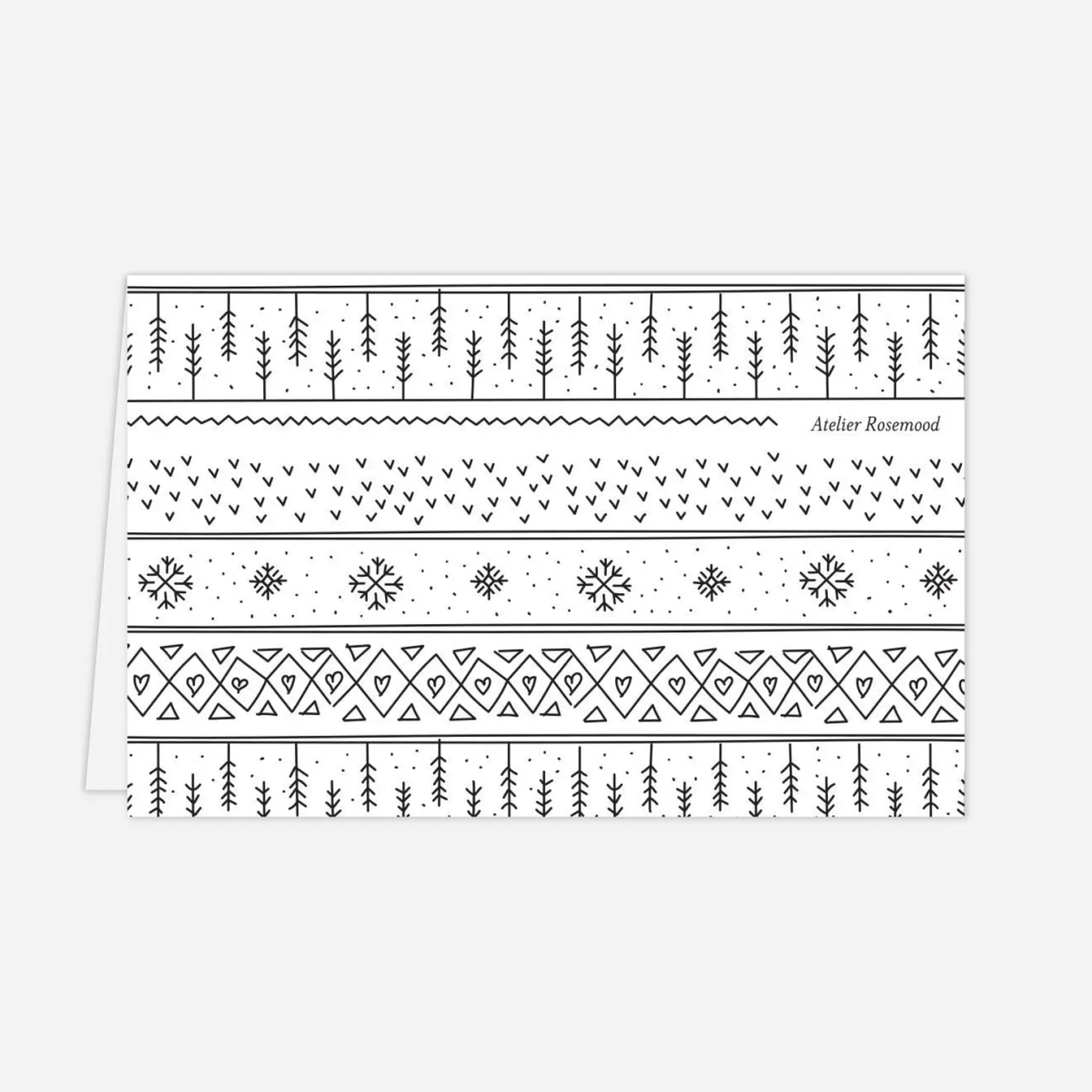 Marque-place mariage Promesse d'hiver