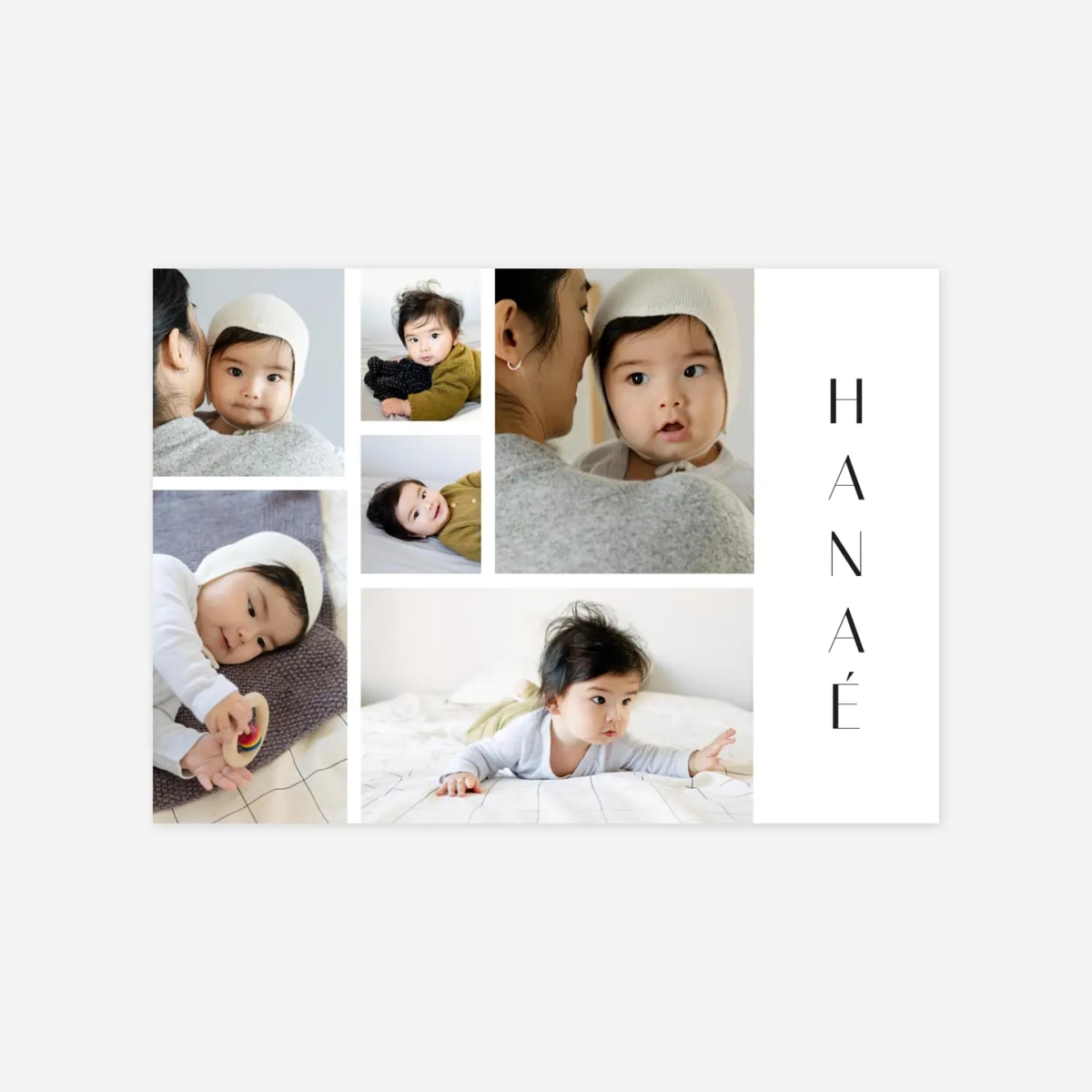 Faire-part naissance Premiers instants