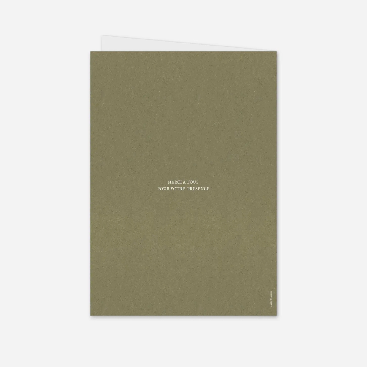 Livret de messe mariage Provence