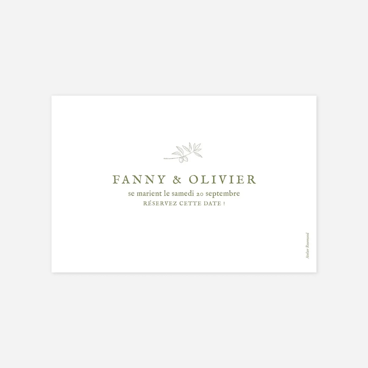 Save the date Provence