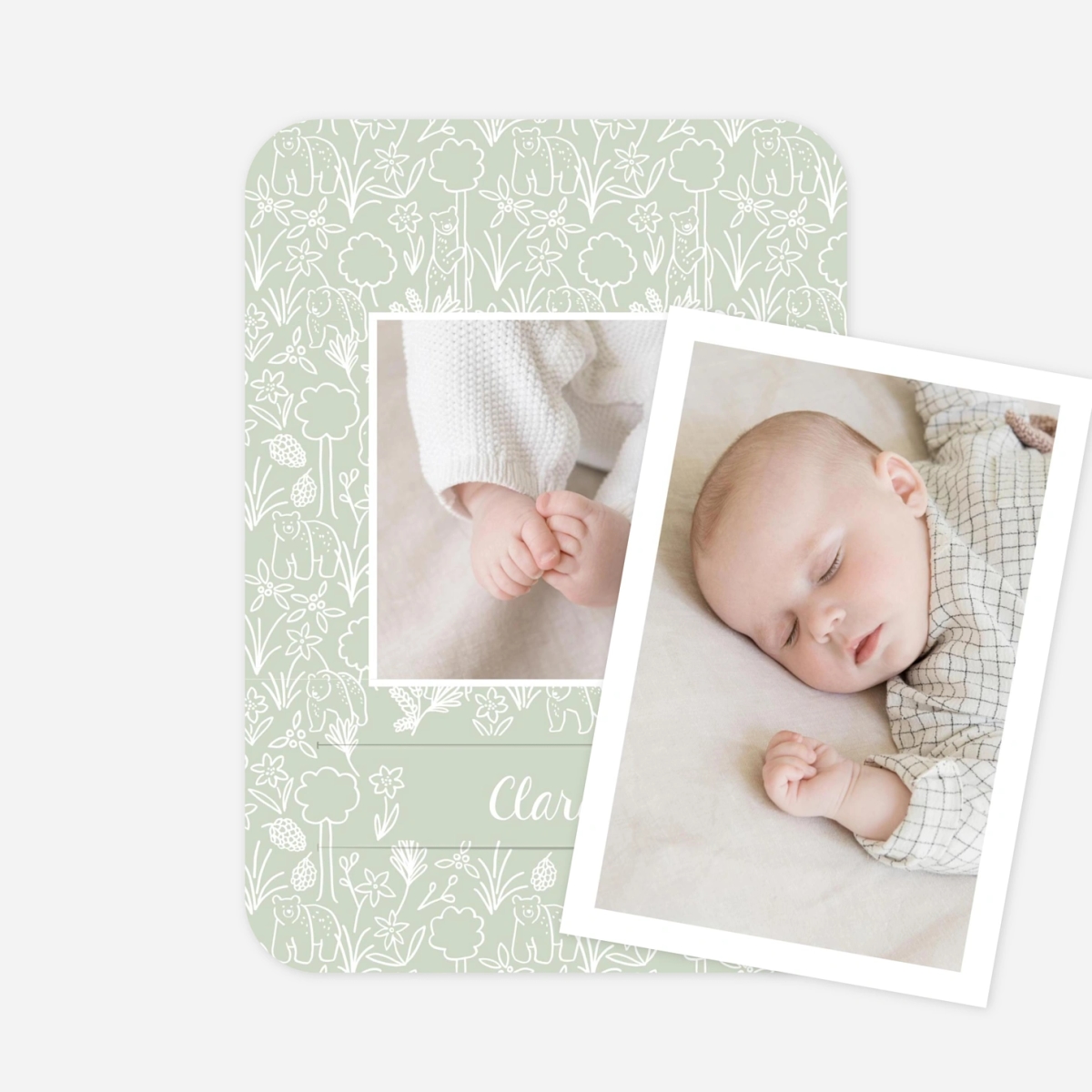 Faire-part naissance Promenade