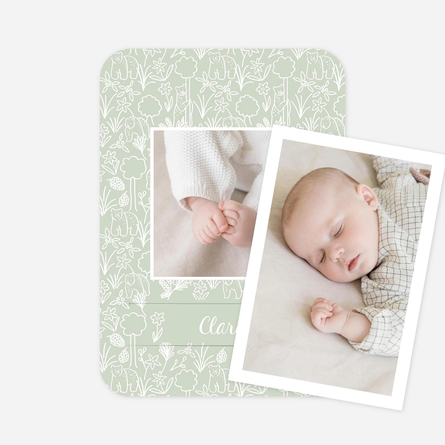 Faire-part naissance Promenade