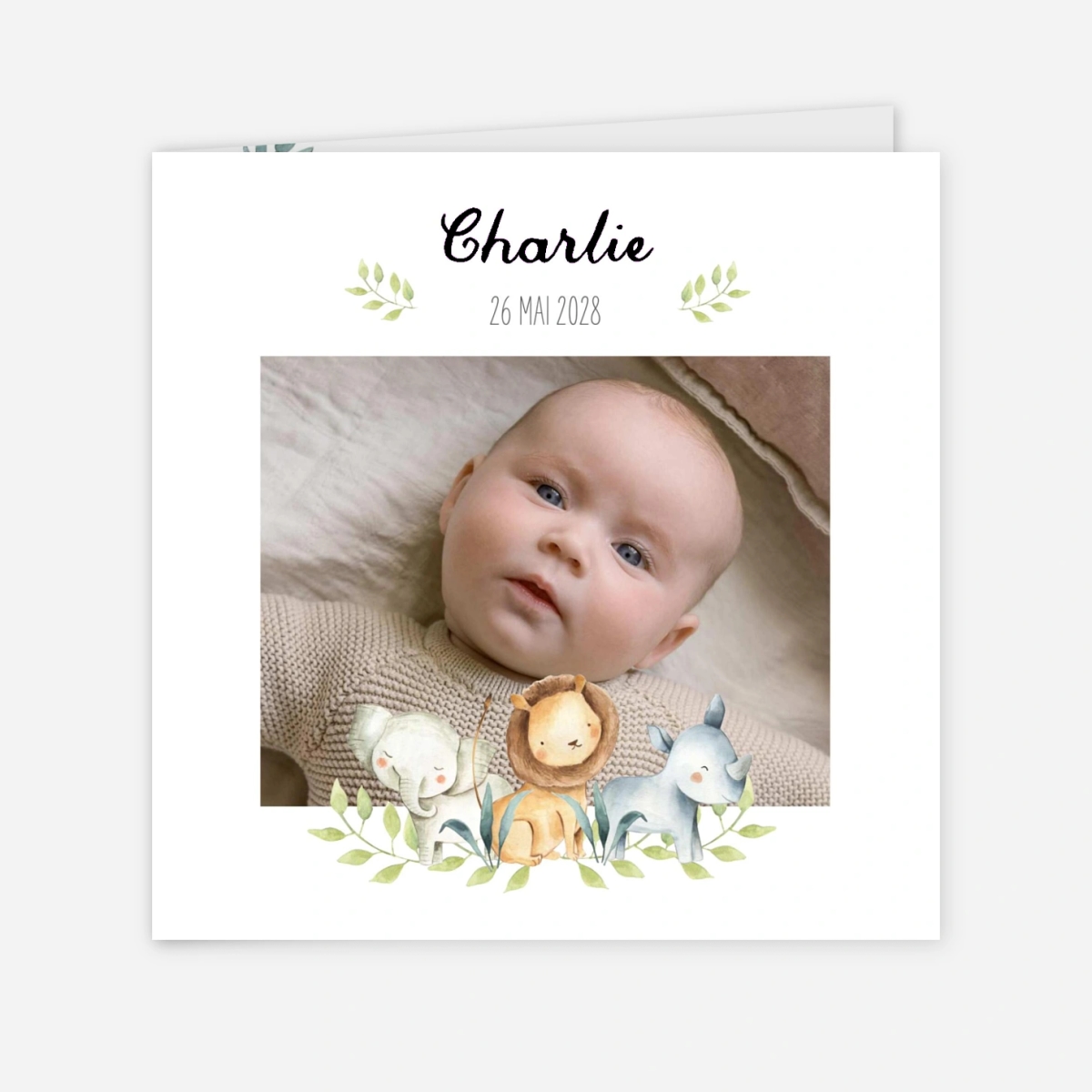 Faire-part naissance Petit explorateur