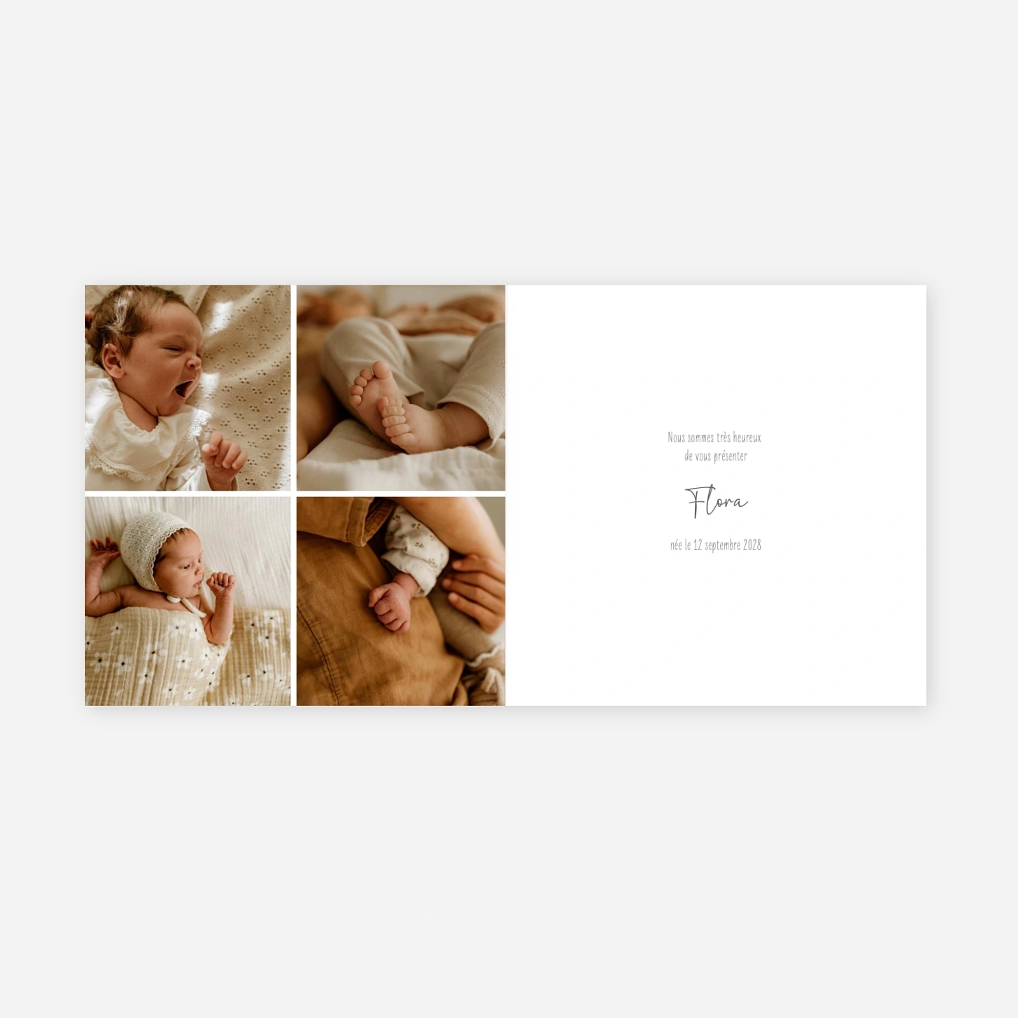 Faire-part naissance Petit Lutin